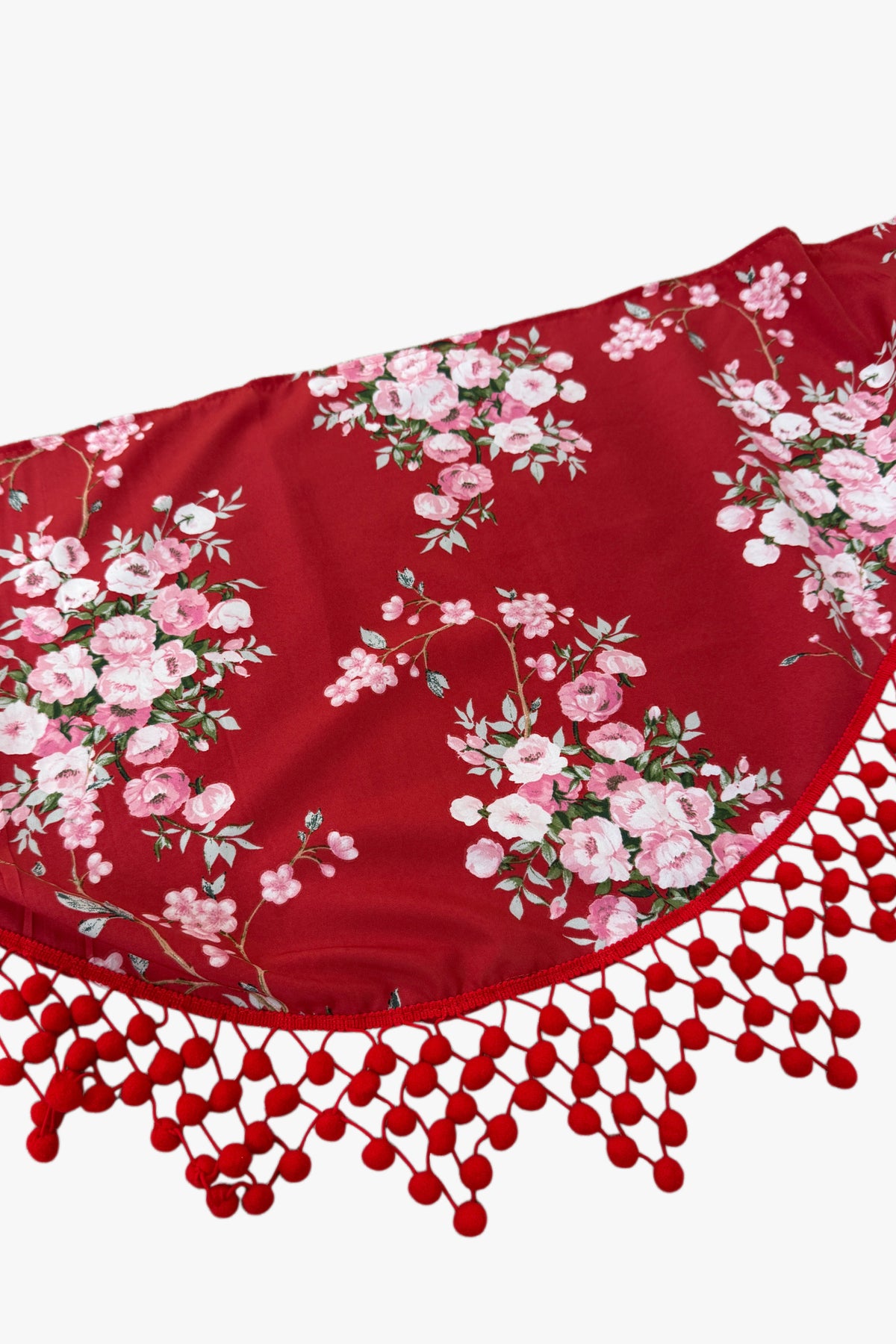 Pañoleta Rojo Madroños