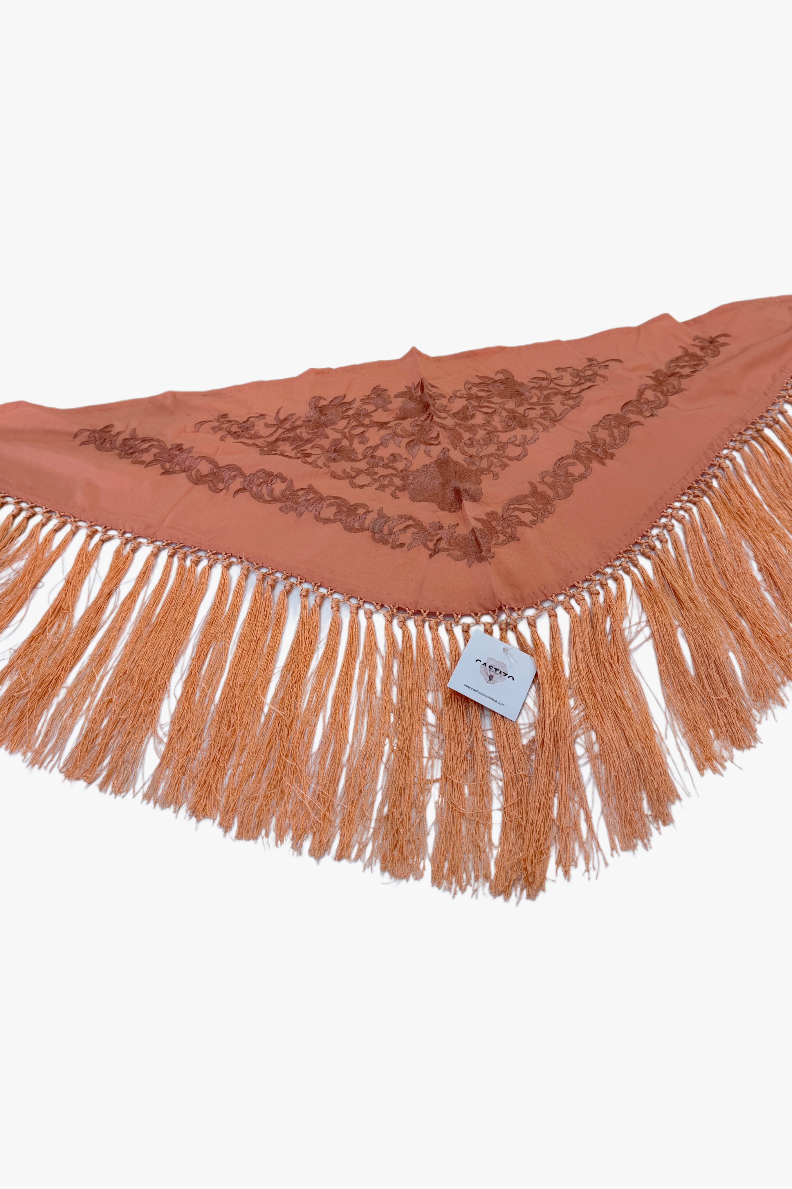 Mantoncillo Mandarina | Niña Monocolor