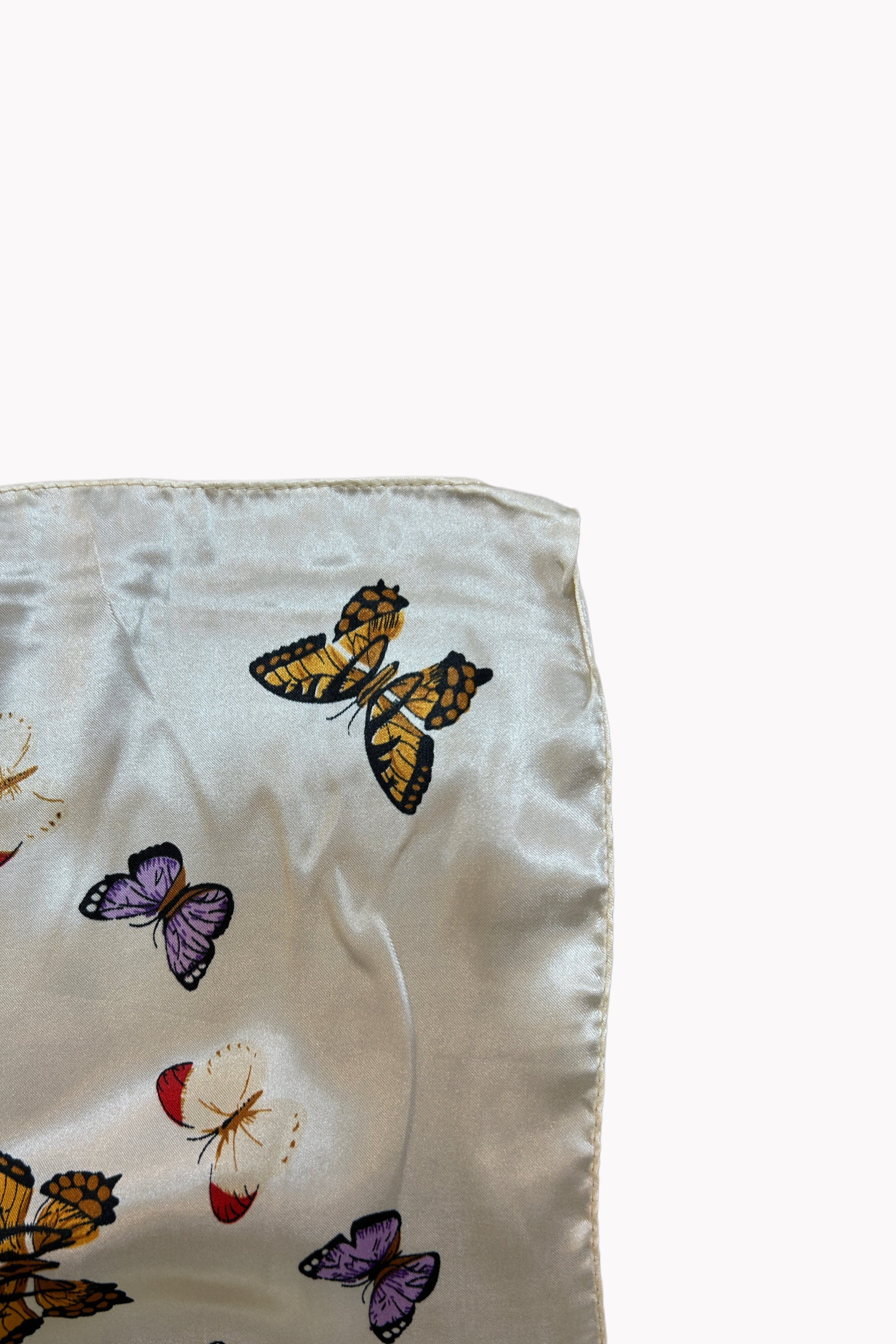 Pañuelo mariposa beige 60
