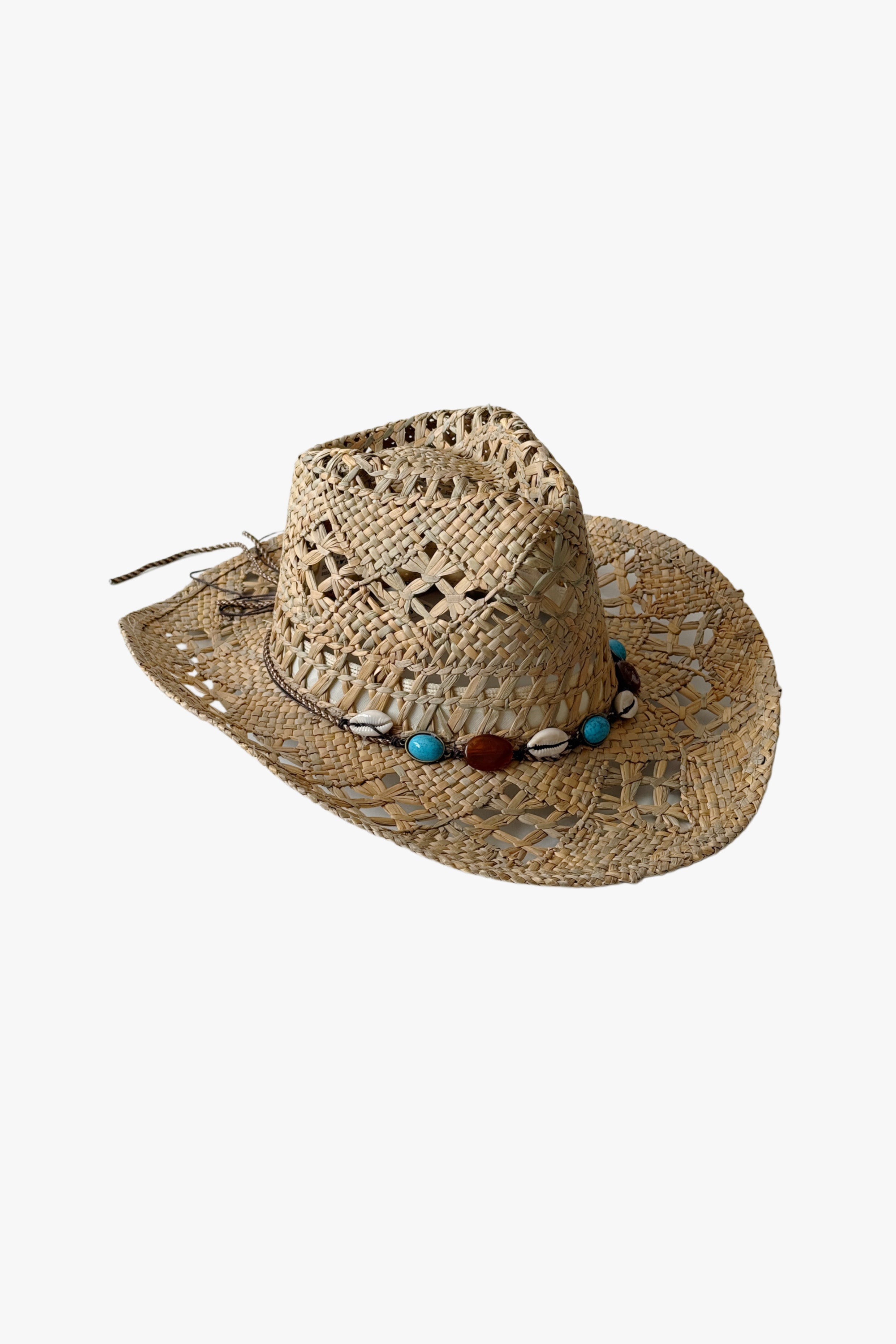 Sombrero cowboy turquesas