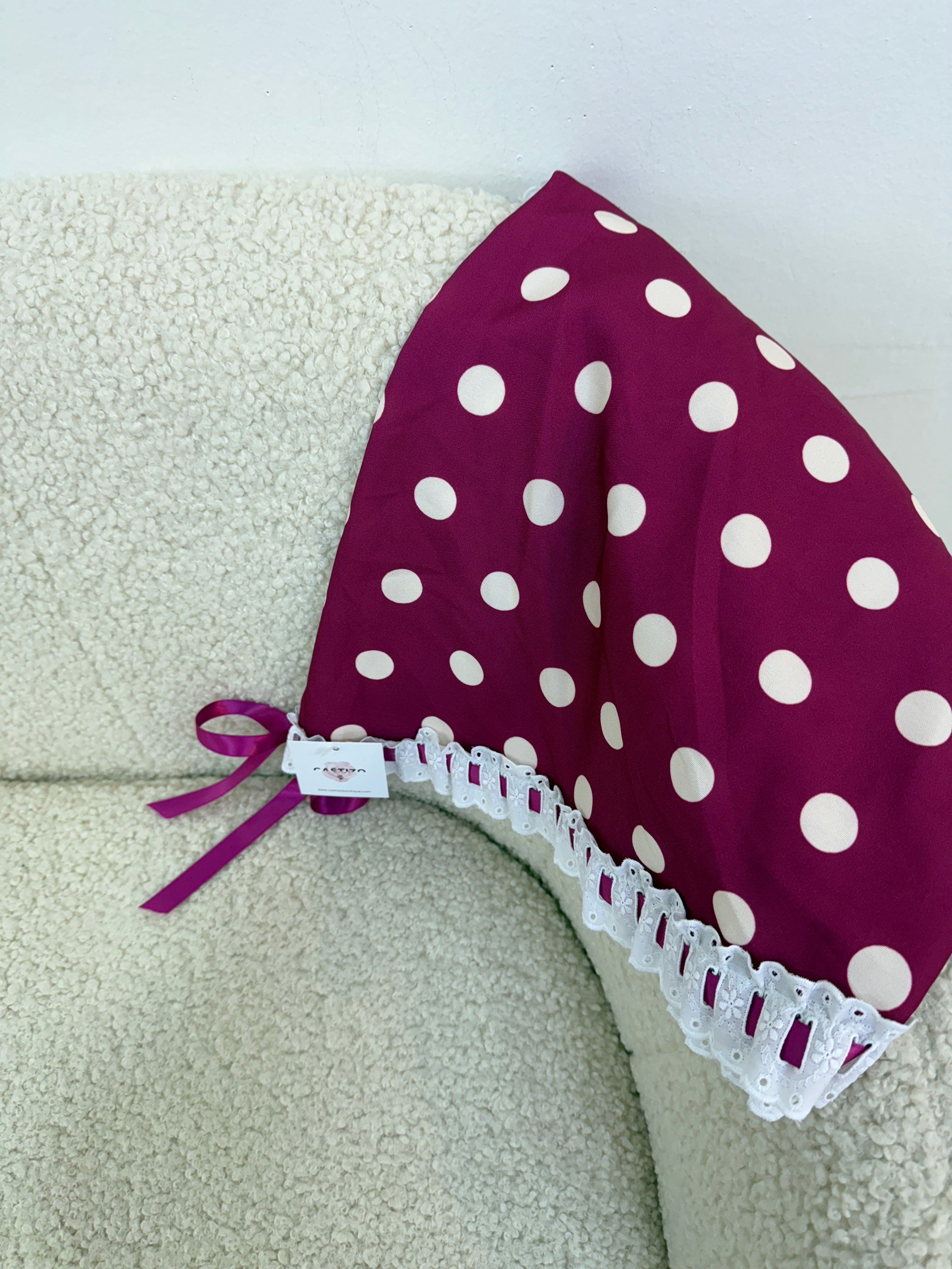 Pañoleta raíces buganvilla y beige