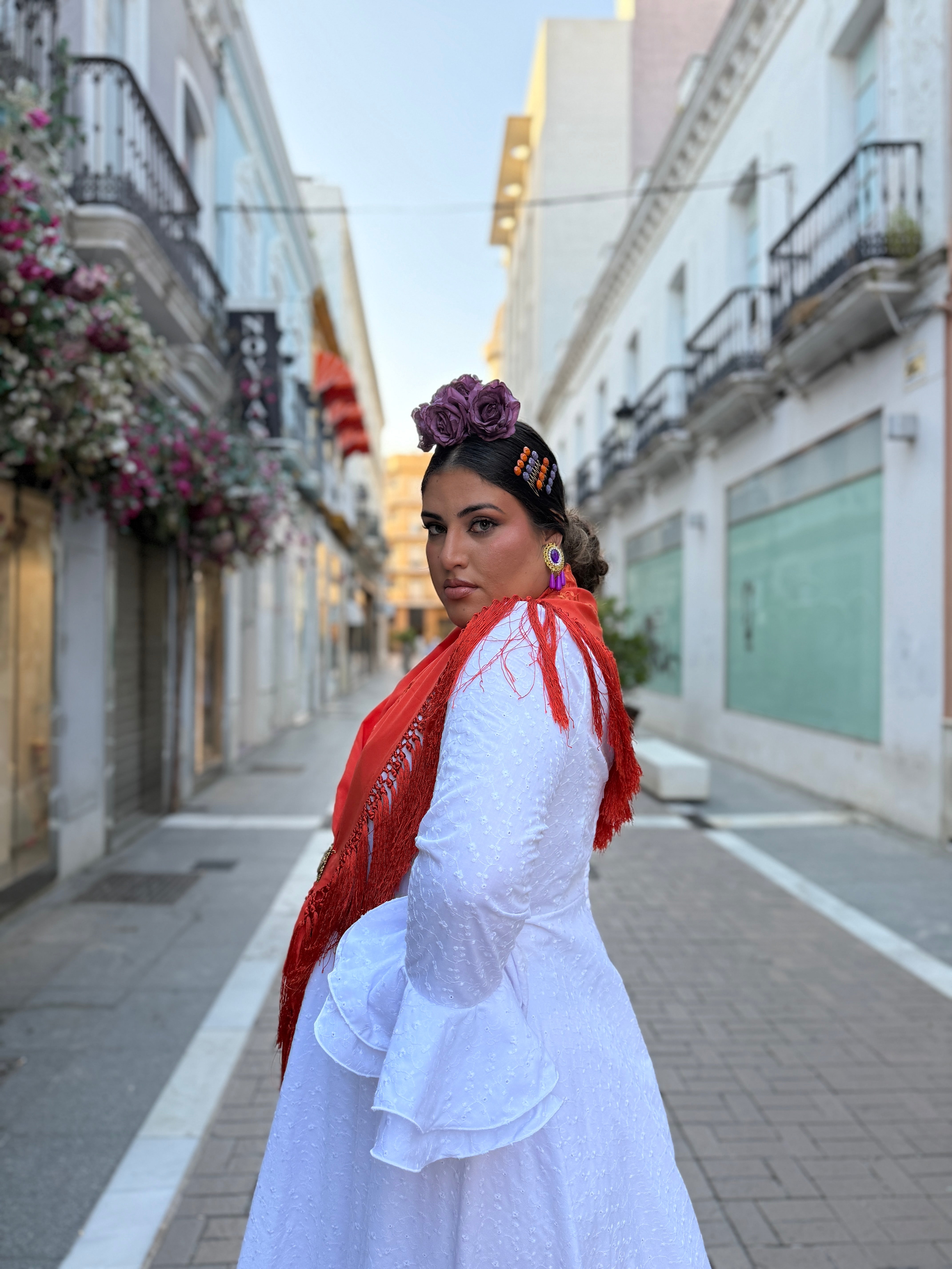 Bata amapola perforada | Curvy