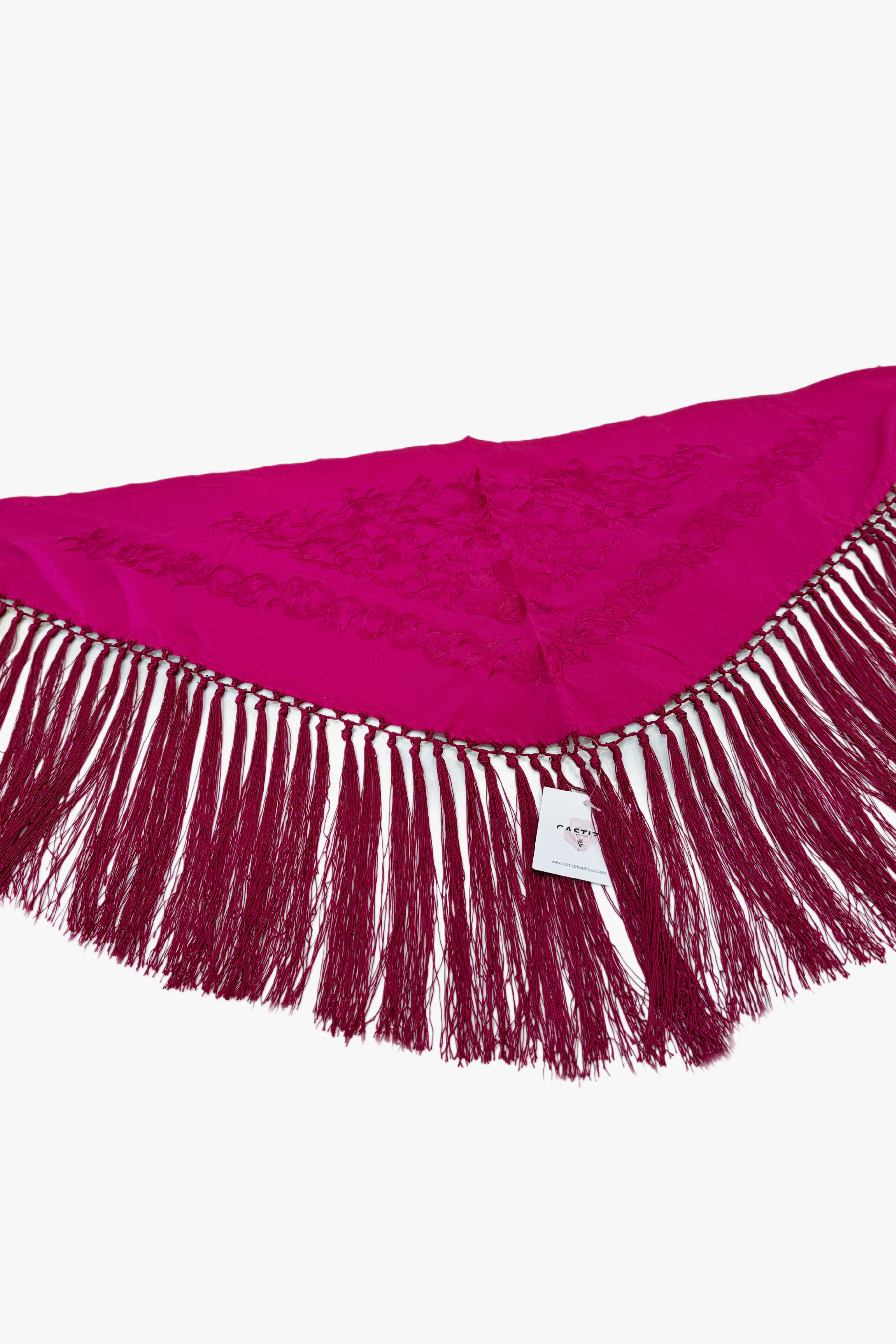 Mantoncillo Rosa Fucsia | Niña Monocolor