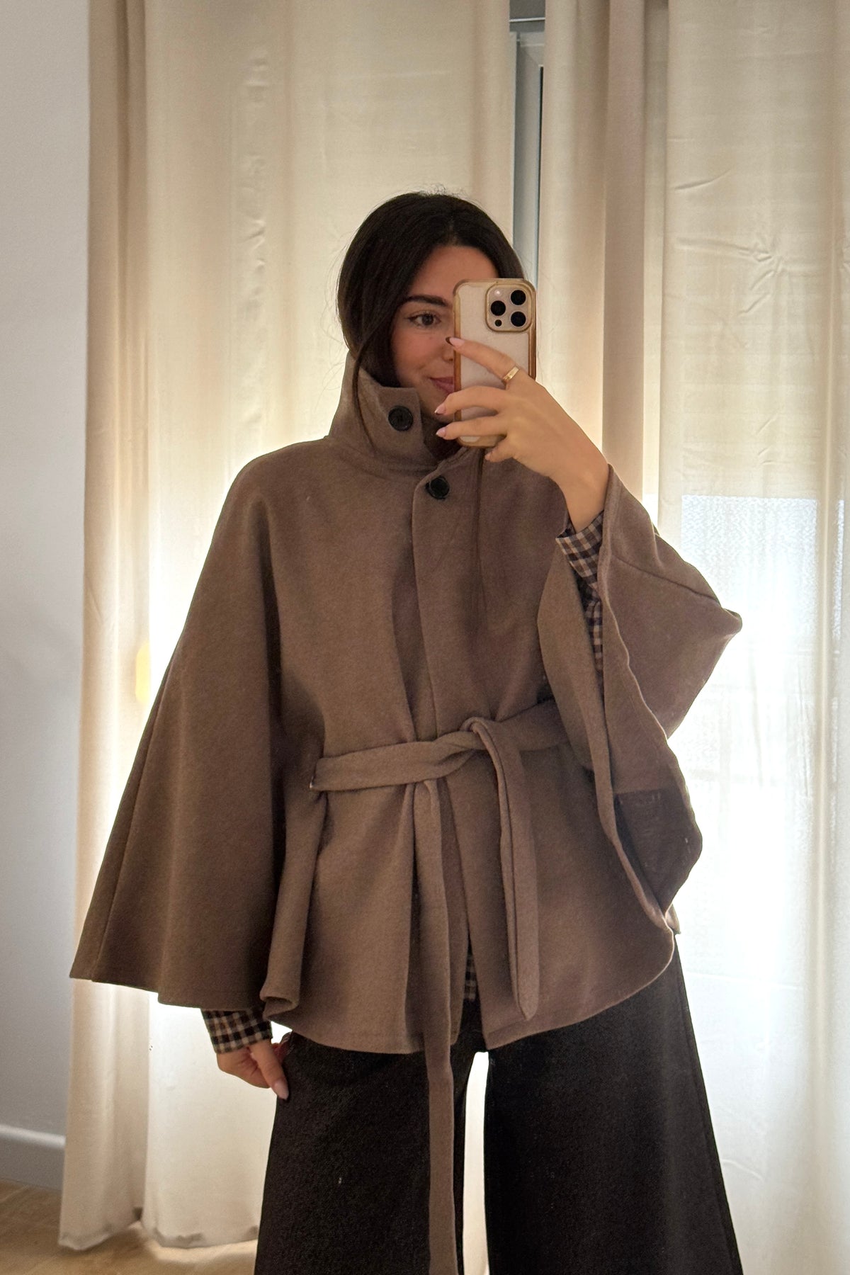 Capa Paño Camel