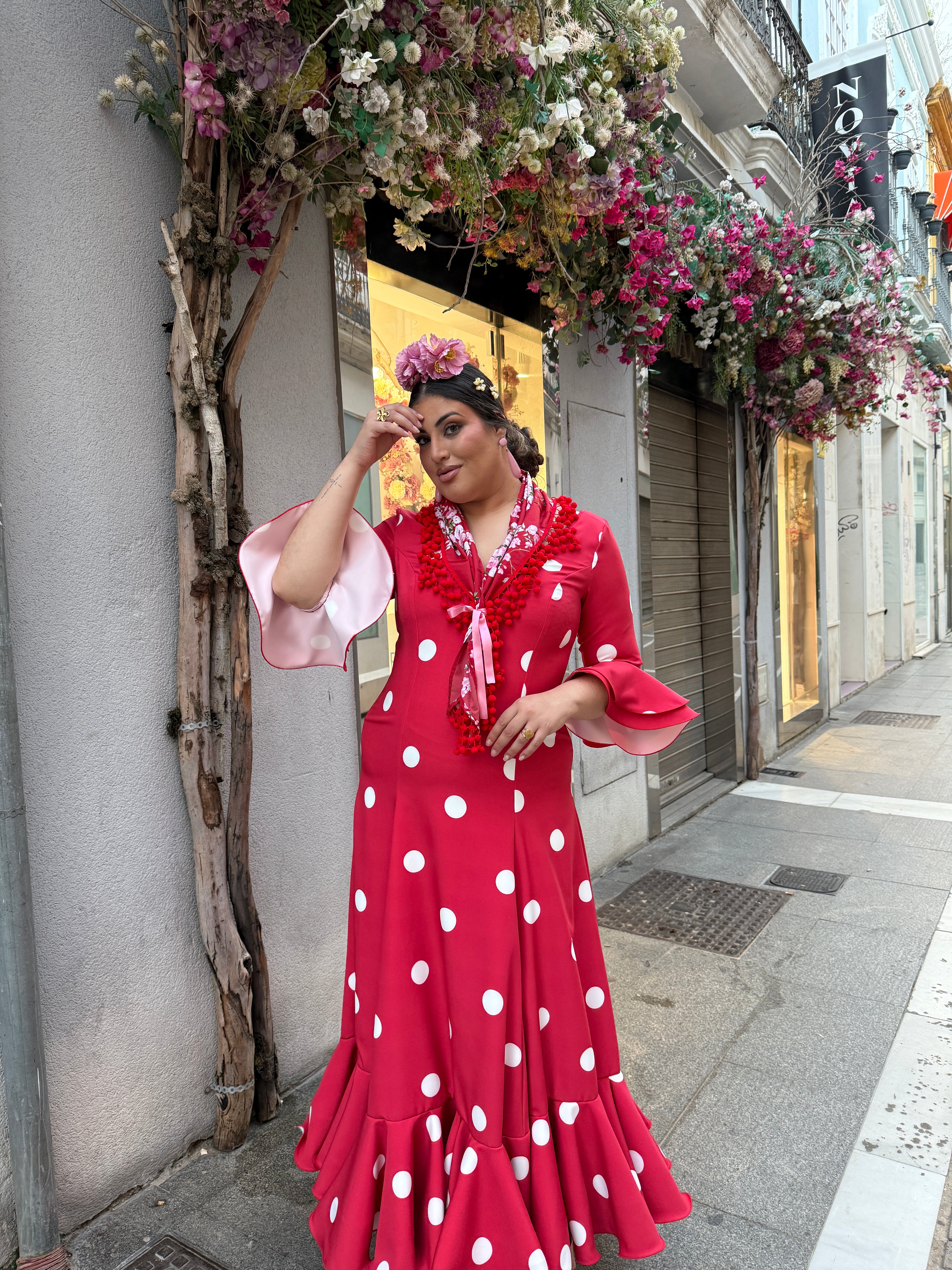 Bata jazmín roja | Curvy