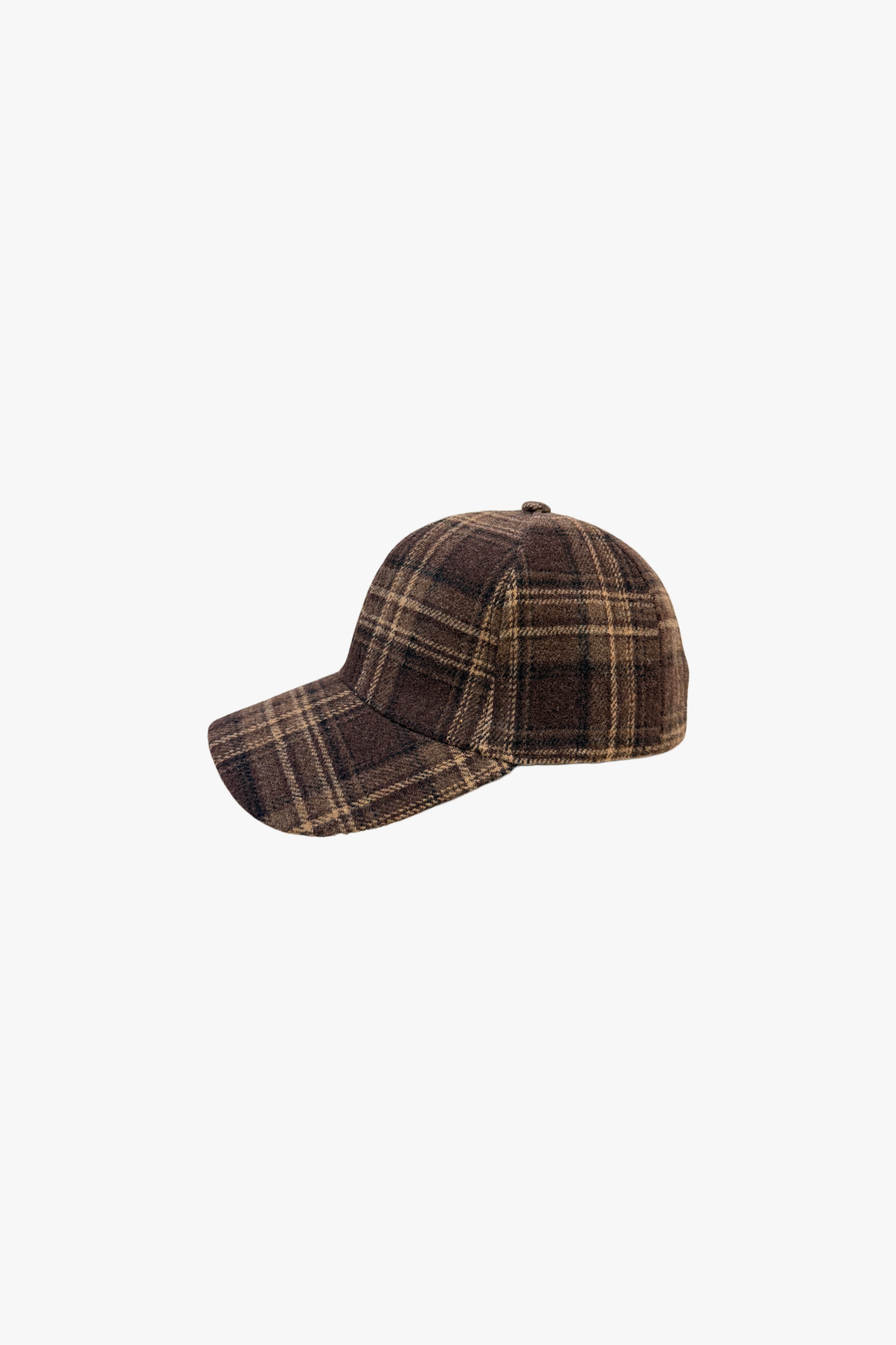 Gorra cuadritos chocolate unisex