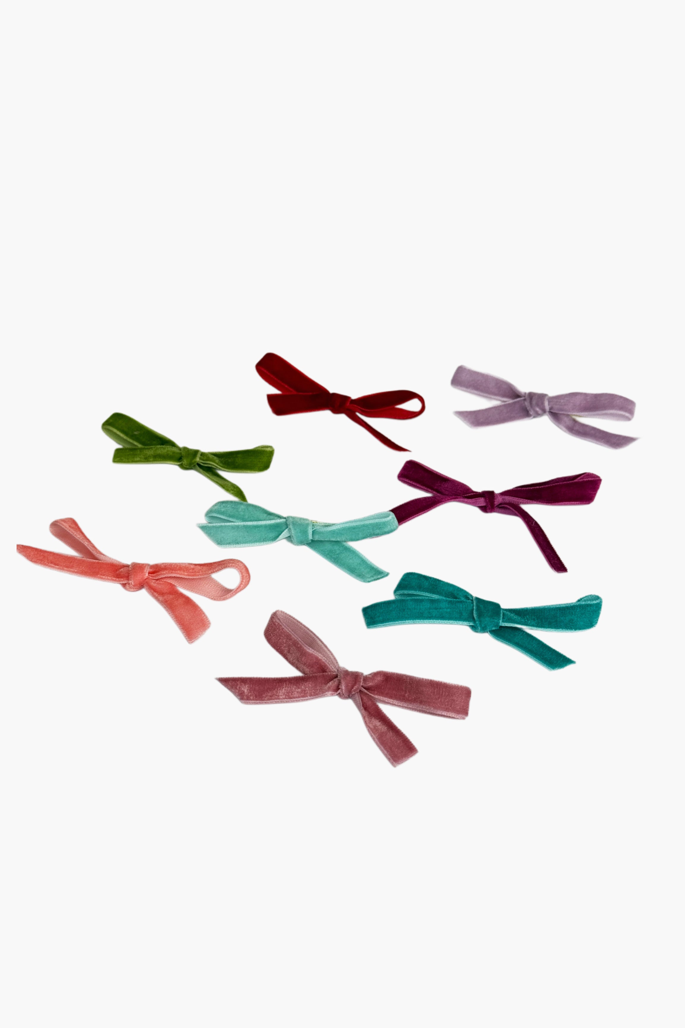 Broche lazo terciopelo