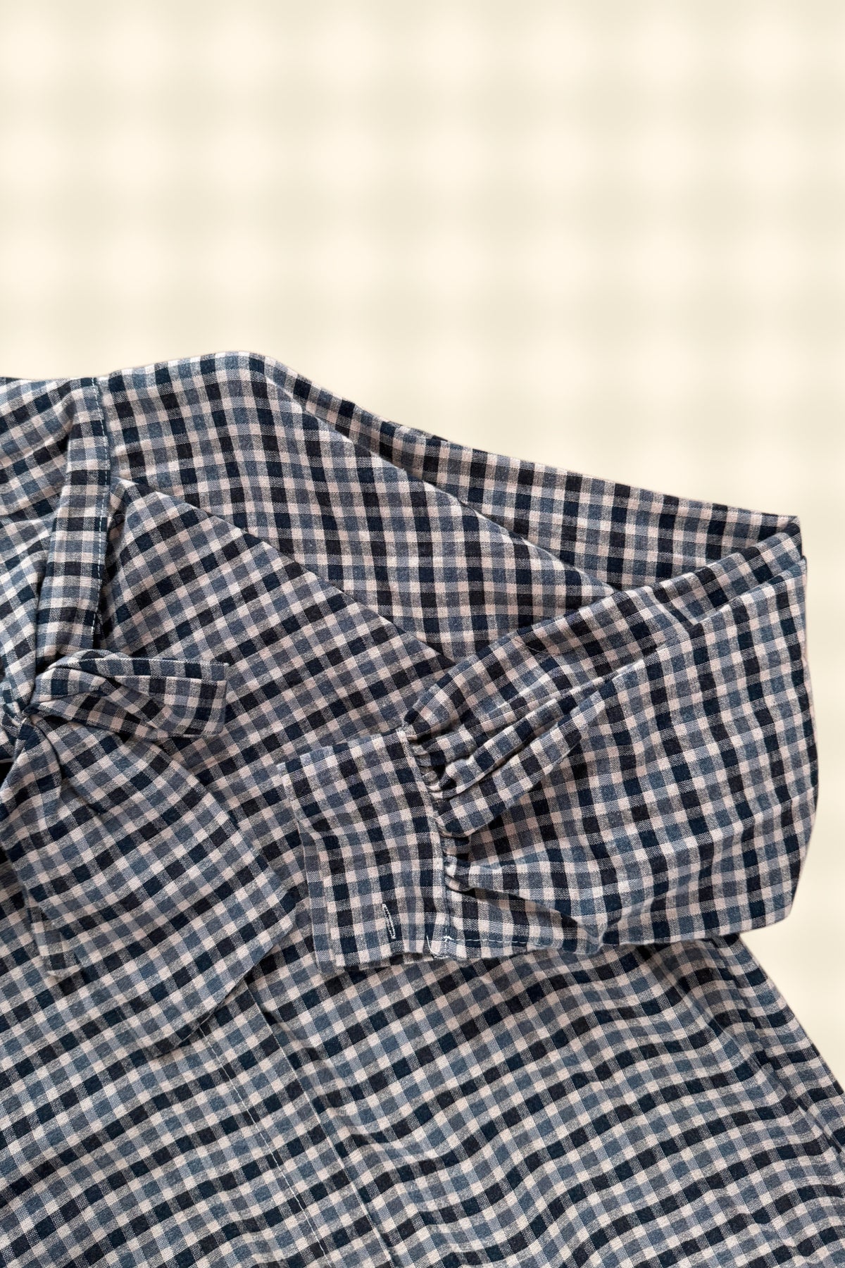 Camisa mini cuadros