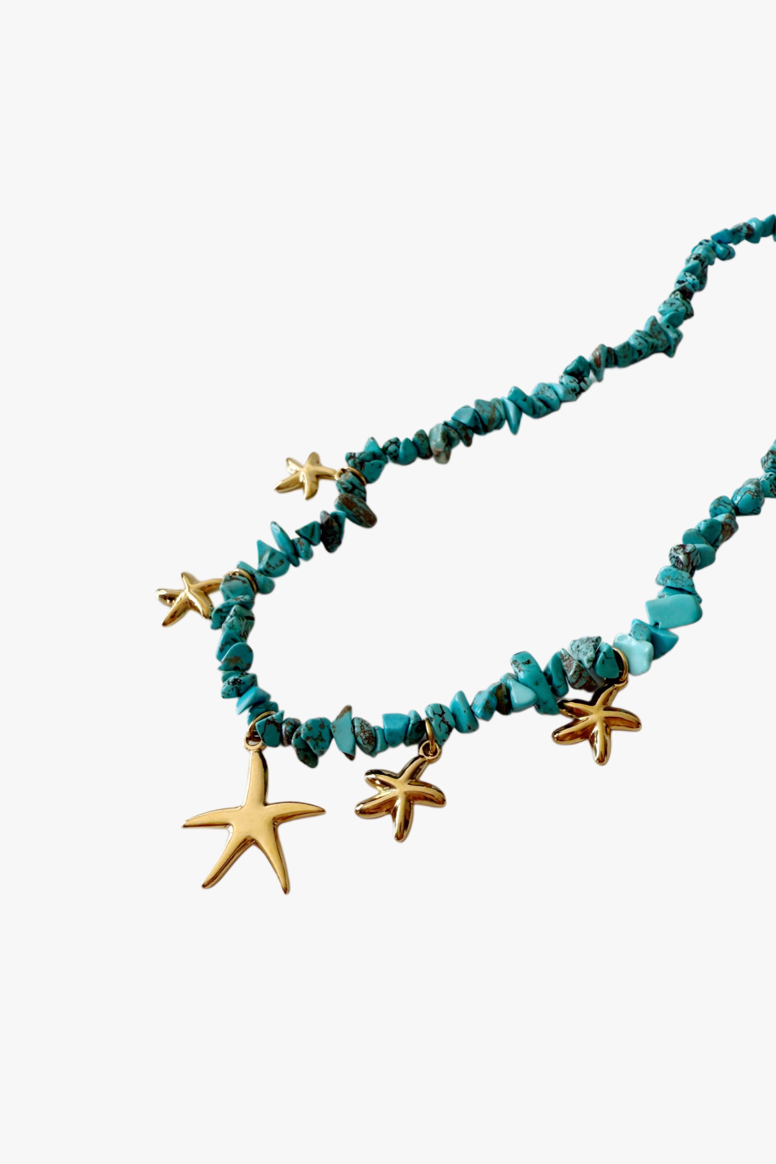 Collar daiquiri turquesa