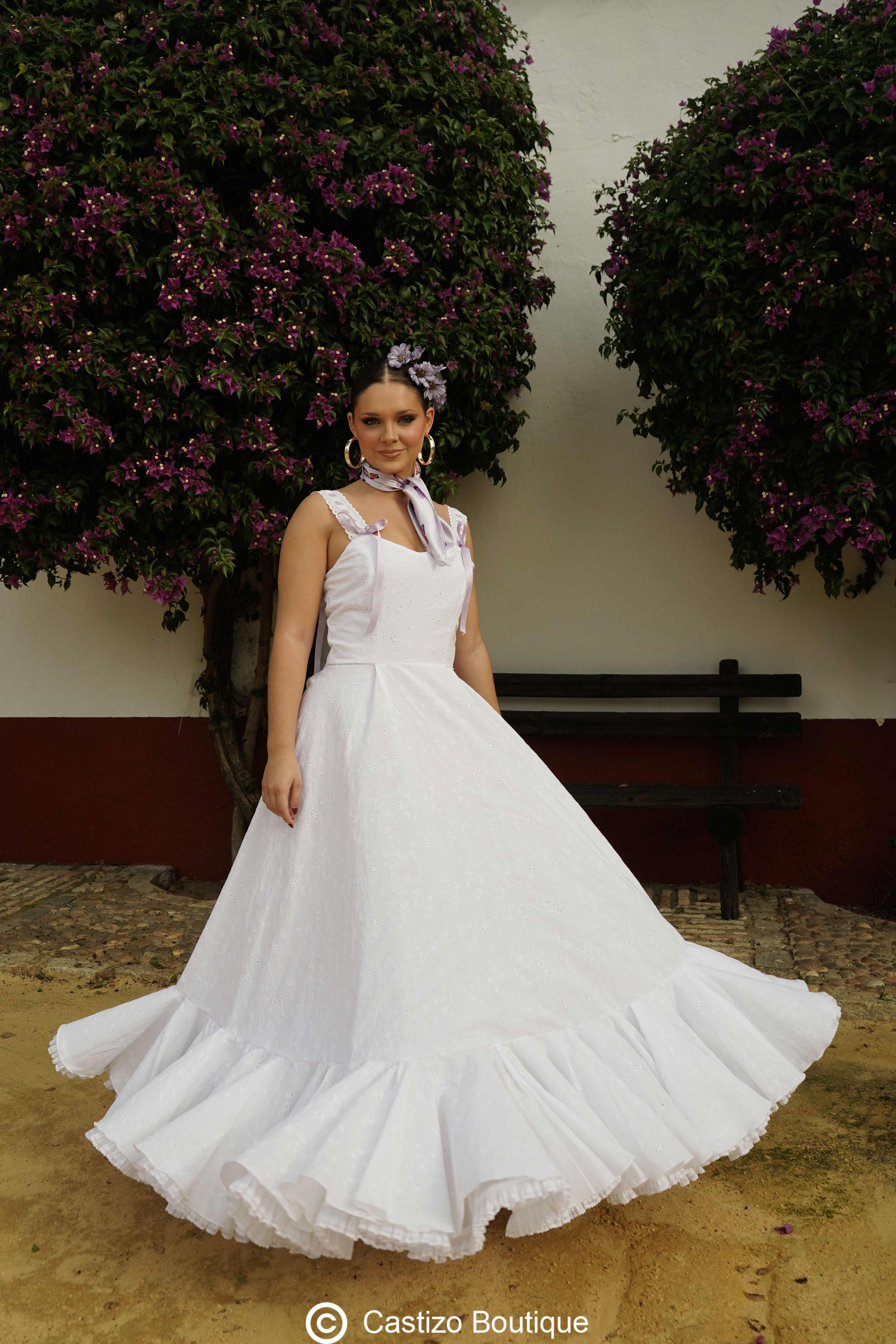 Bata Alba (Lazos personalizables)