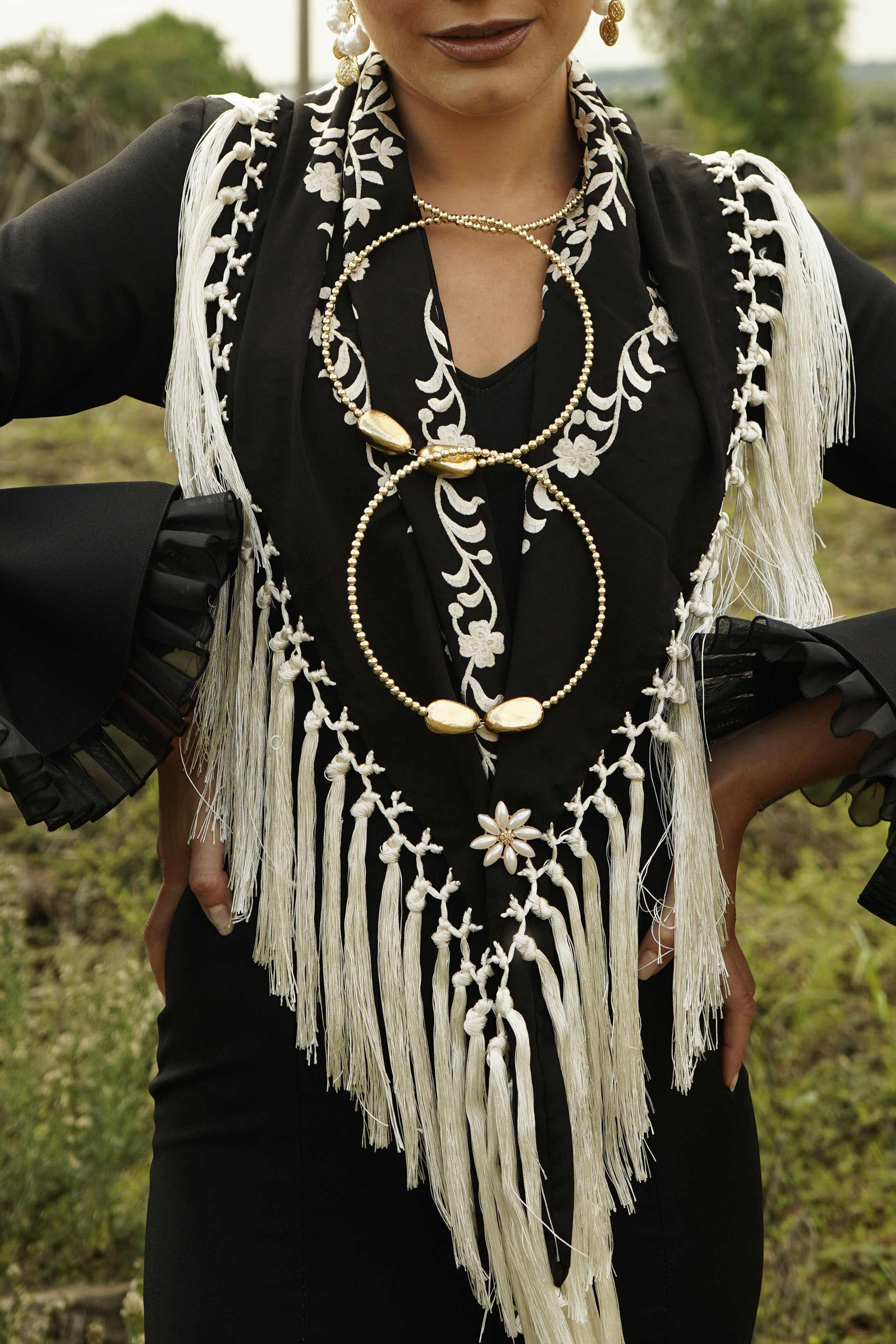 Mantoncillo Bulería negro