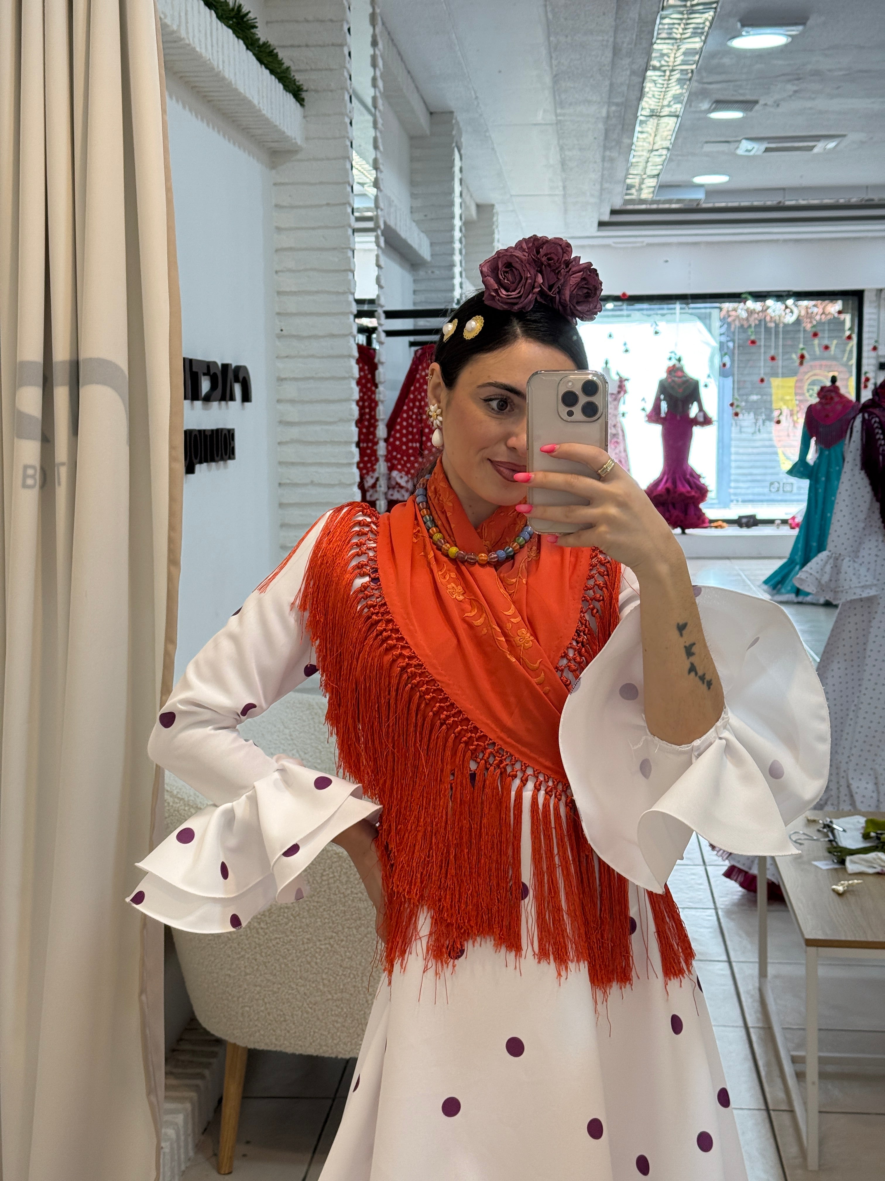 Bata Azahar lunar buganvilla