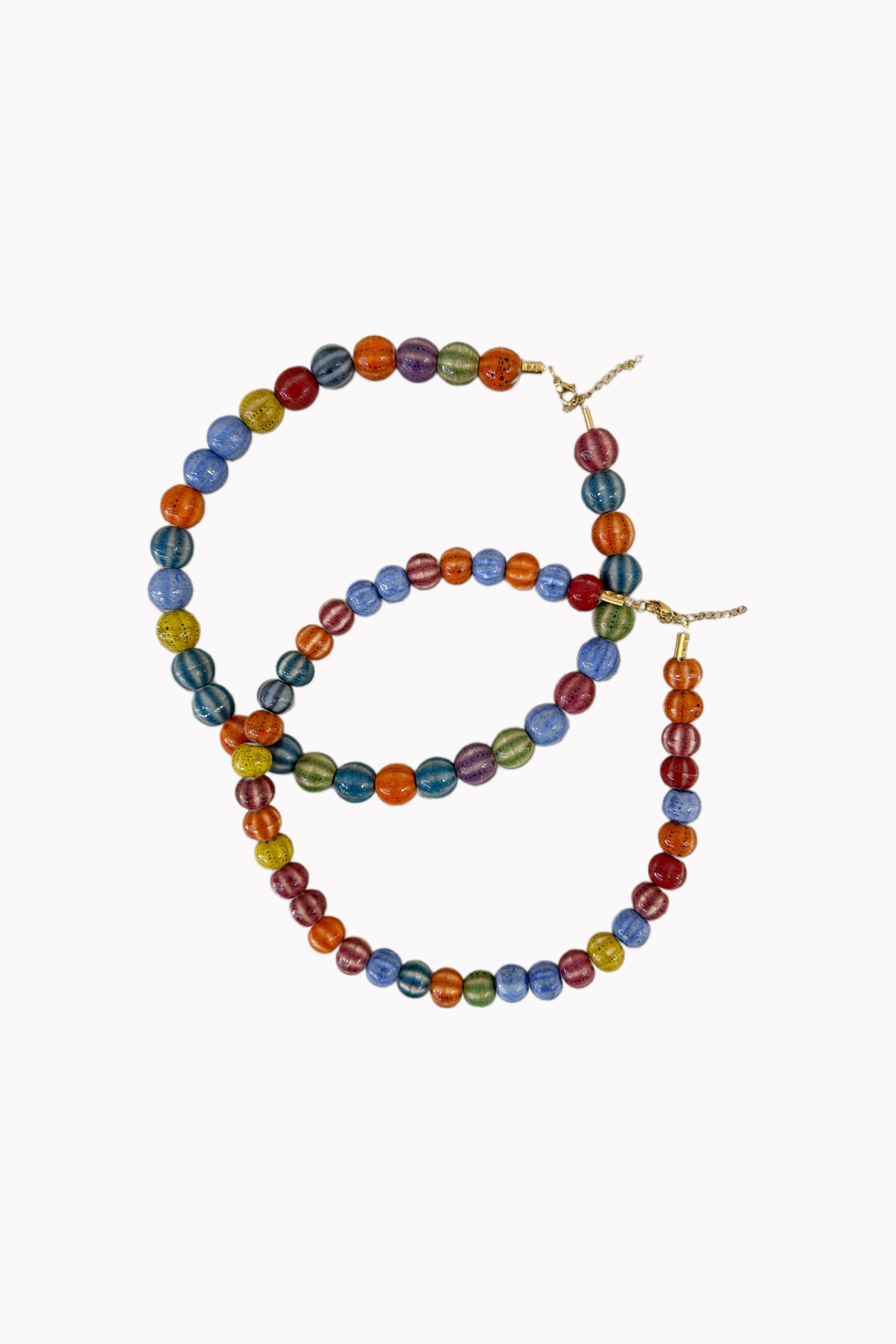 Collar piedras multicolor