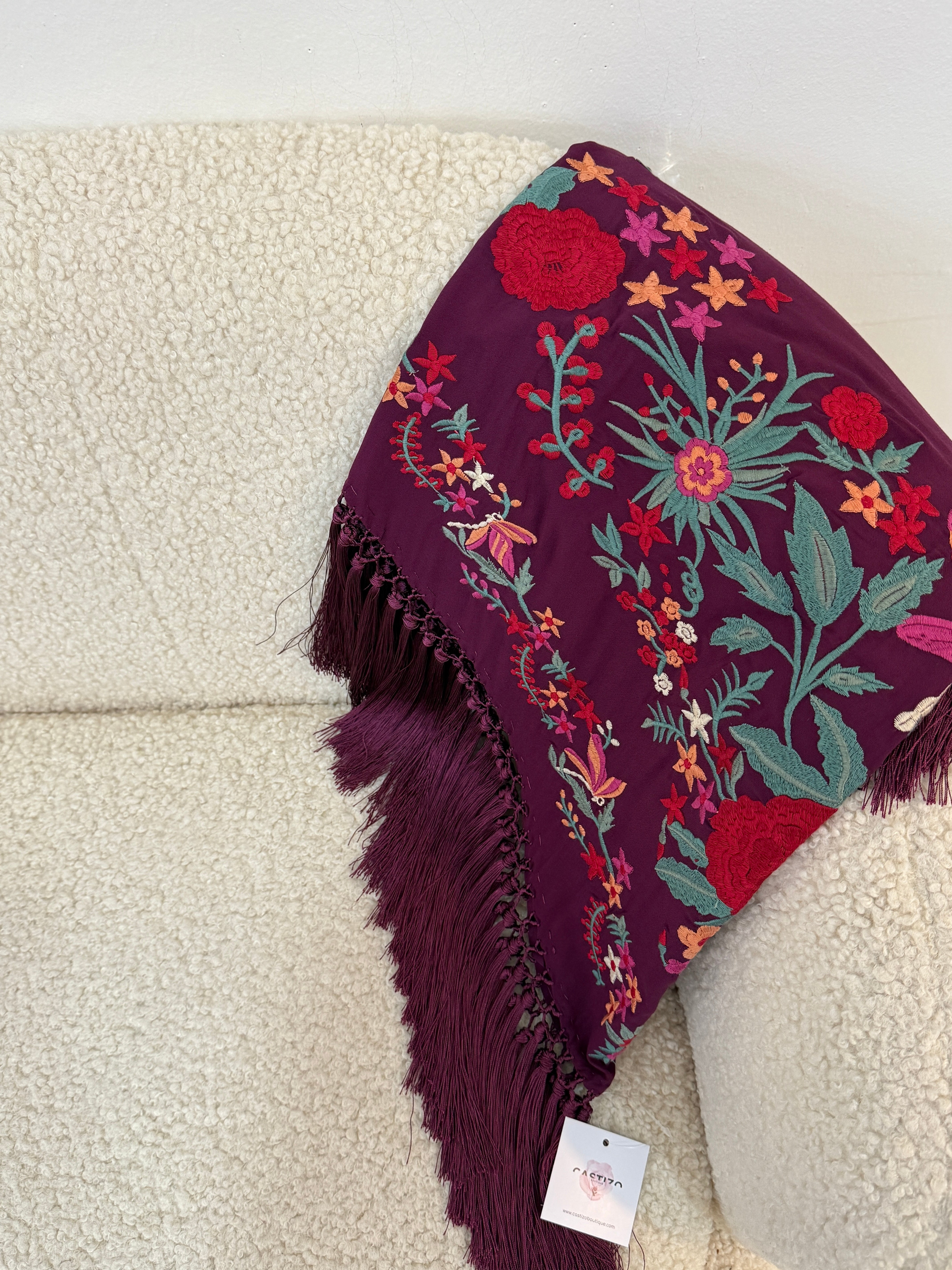 Mantoncillo berenjena mil flores