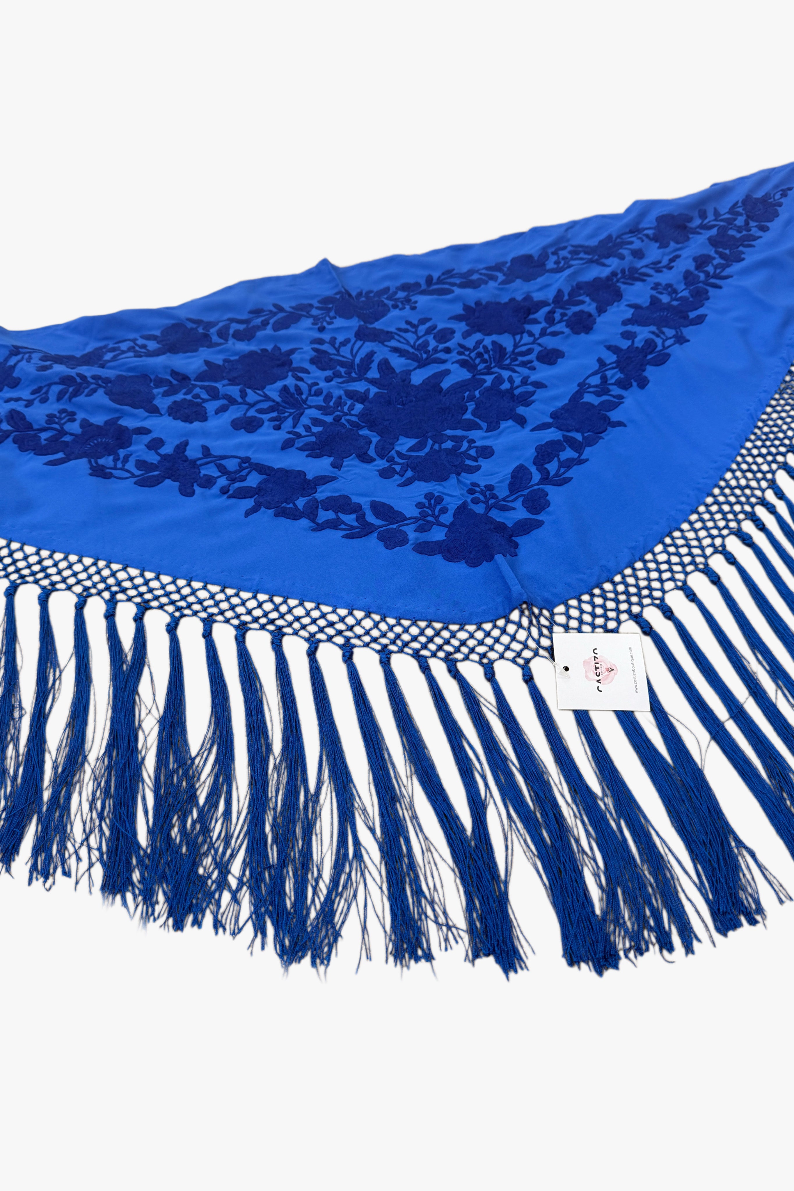 Mantón Azulina | Monocolor