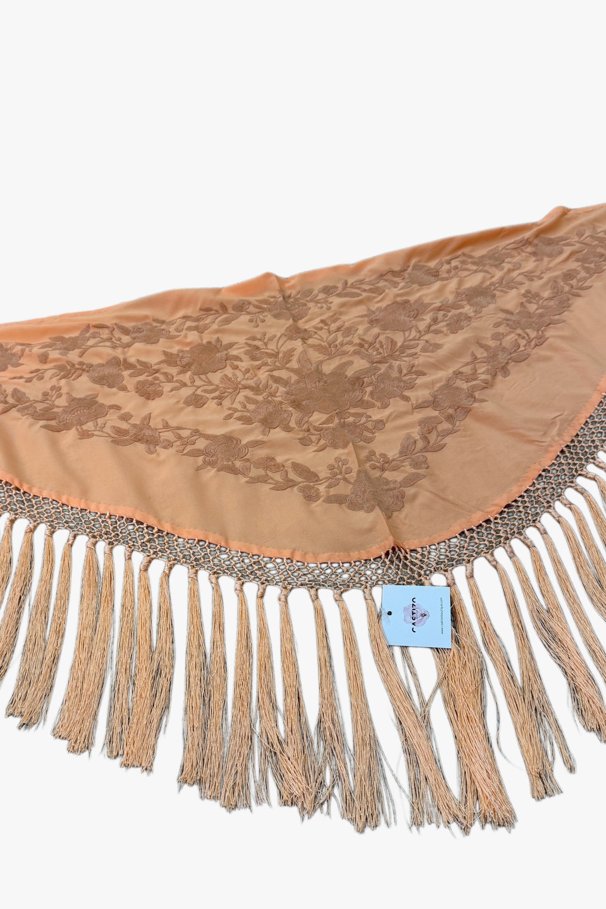 Mantón Melocotón | Monocolor
