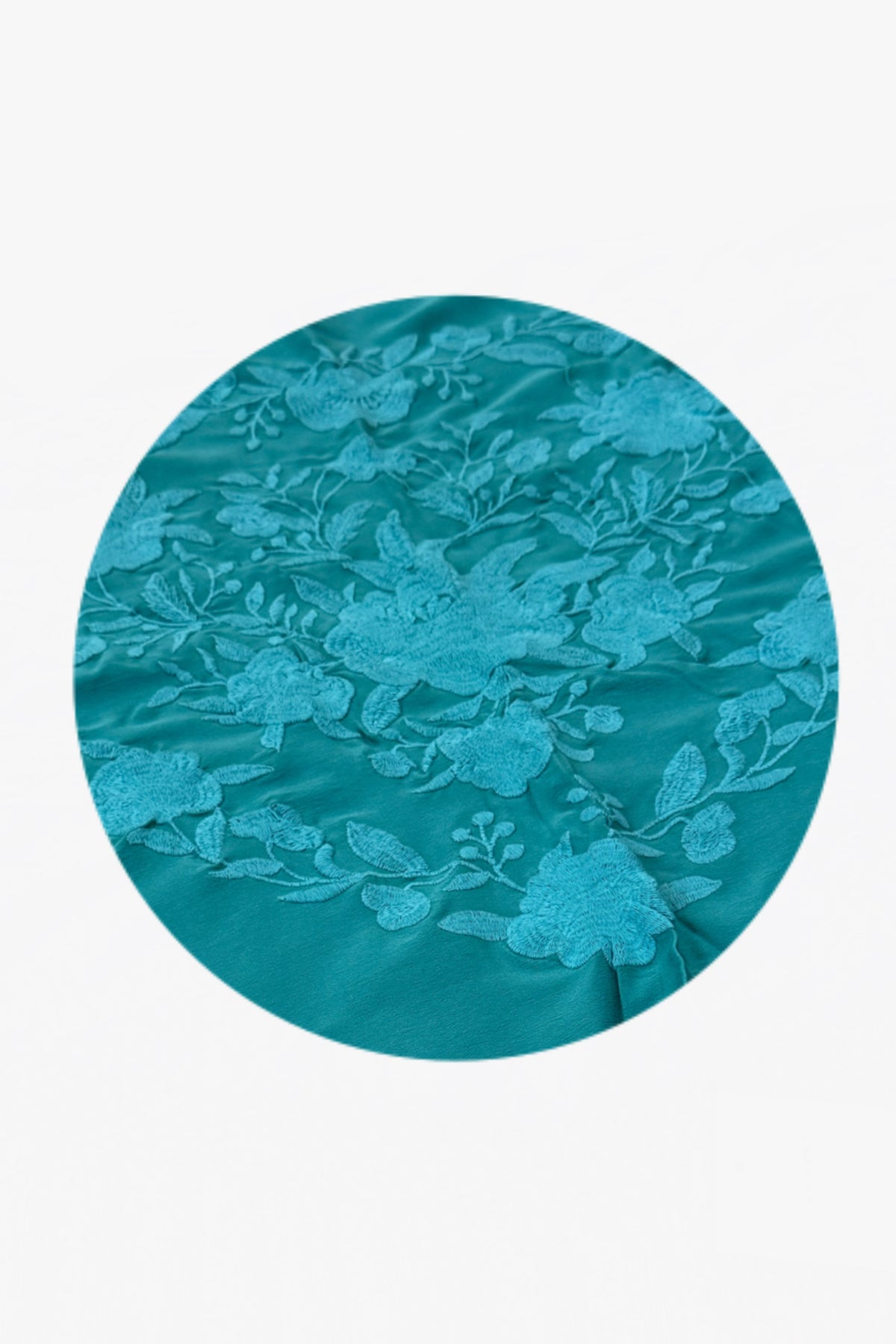 Mantón Aguamarina | Monocolor