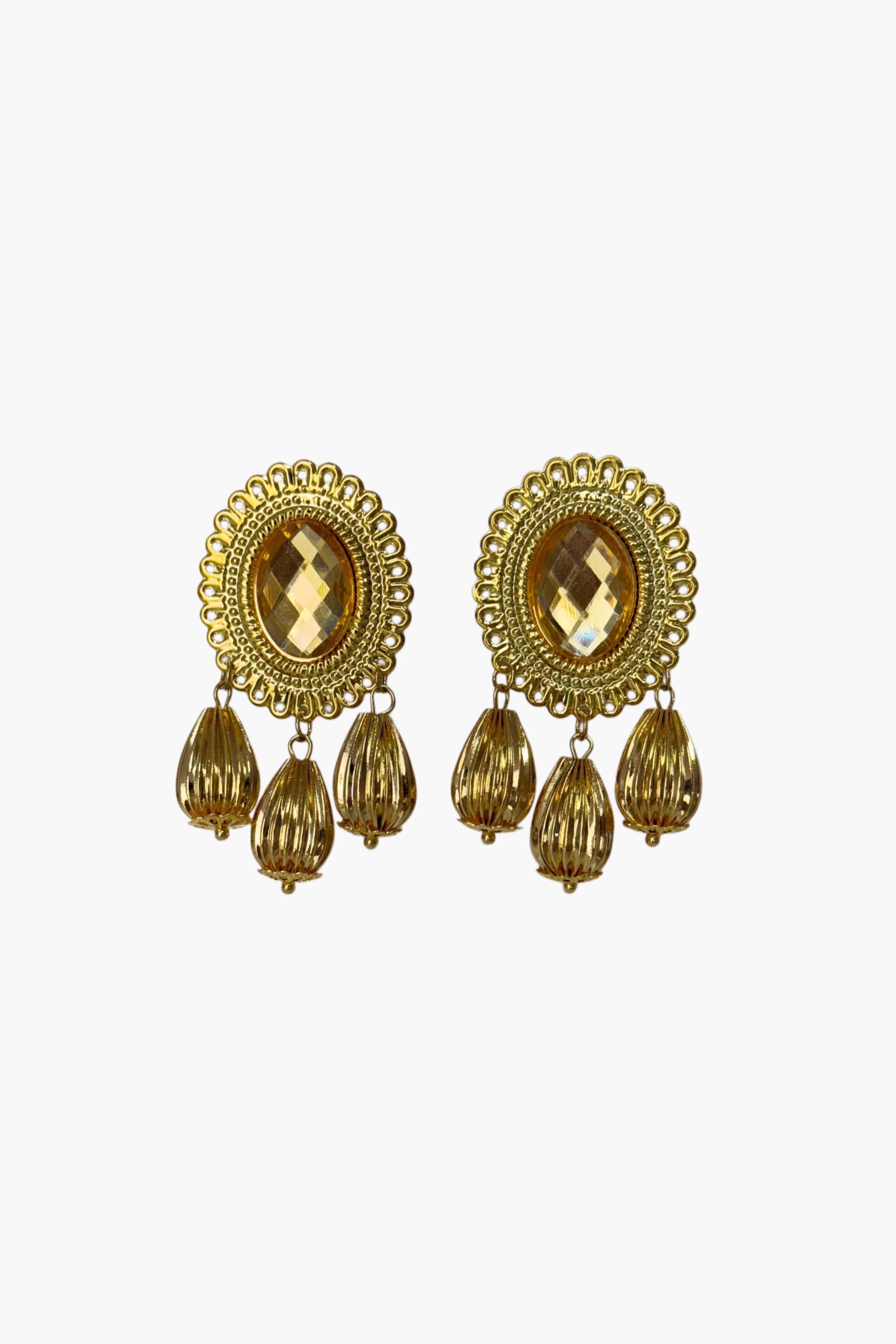 PENDIENTES LAGRIMITAS DORADA