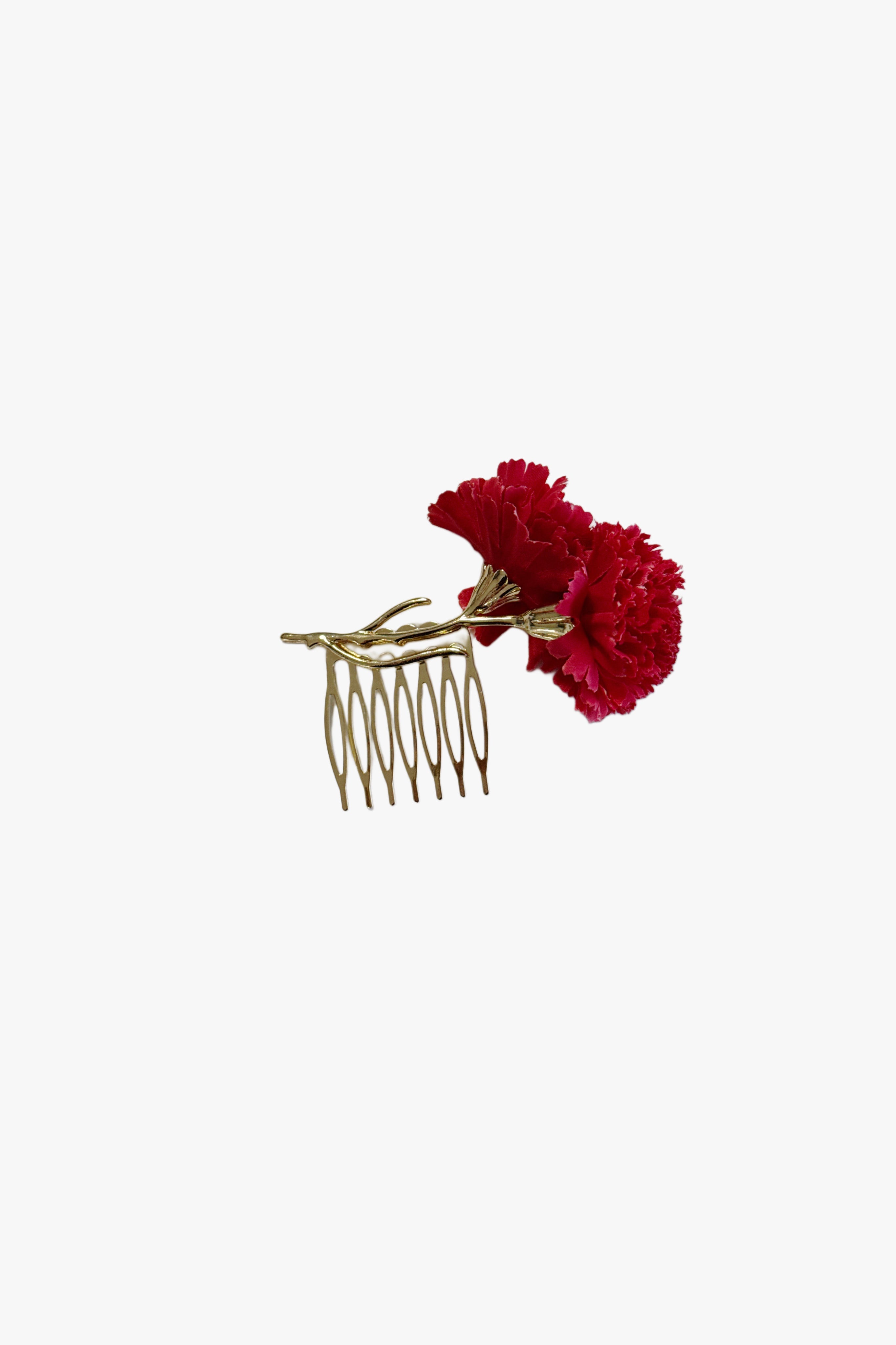 Peinecillo clavel rojo