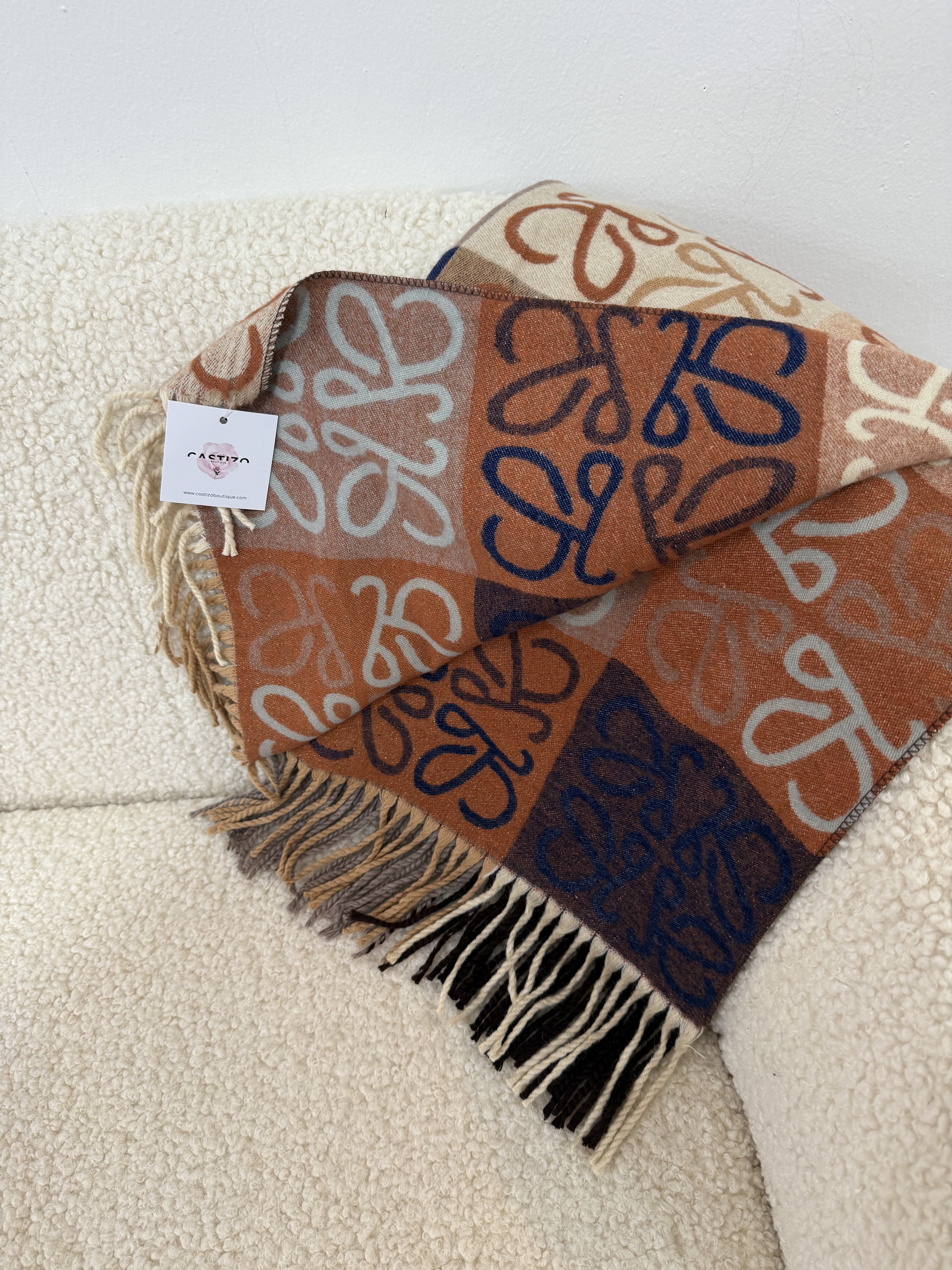 Pañoleta de cuadro fantasía