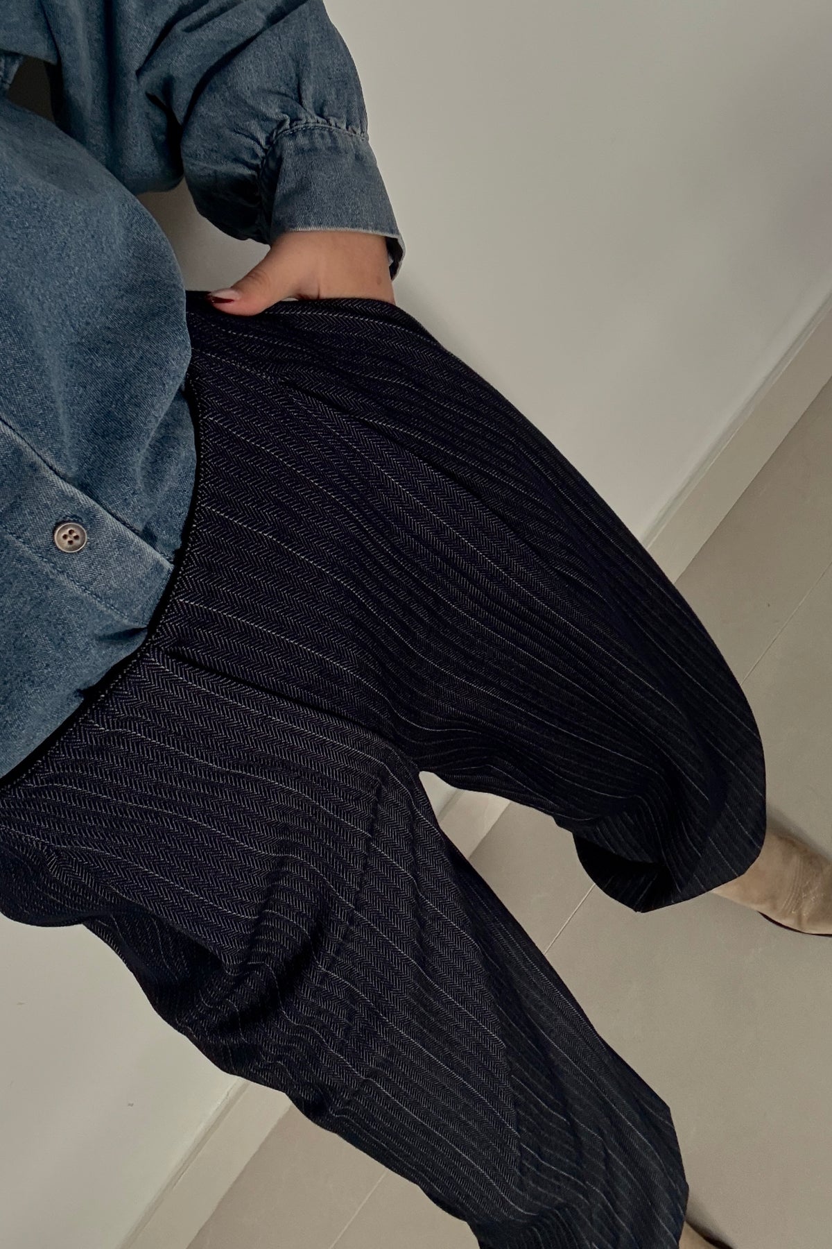 Pantalón Balloon Denim Raya