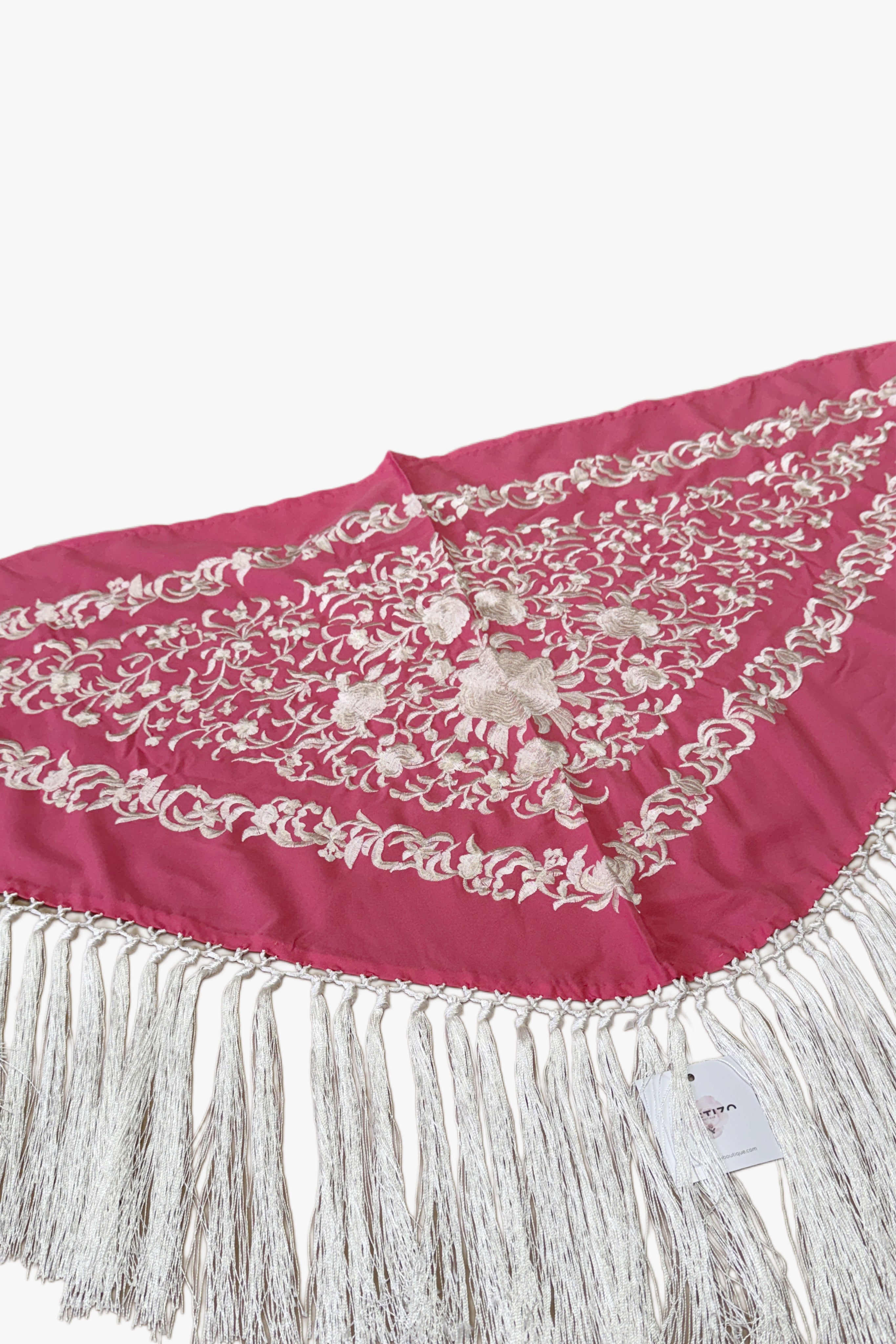 Mantoncillo coral/marfil | Dúo