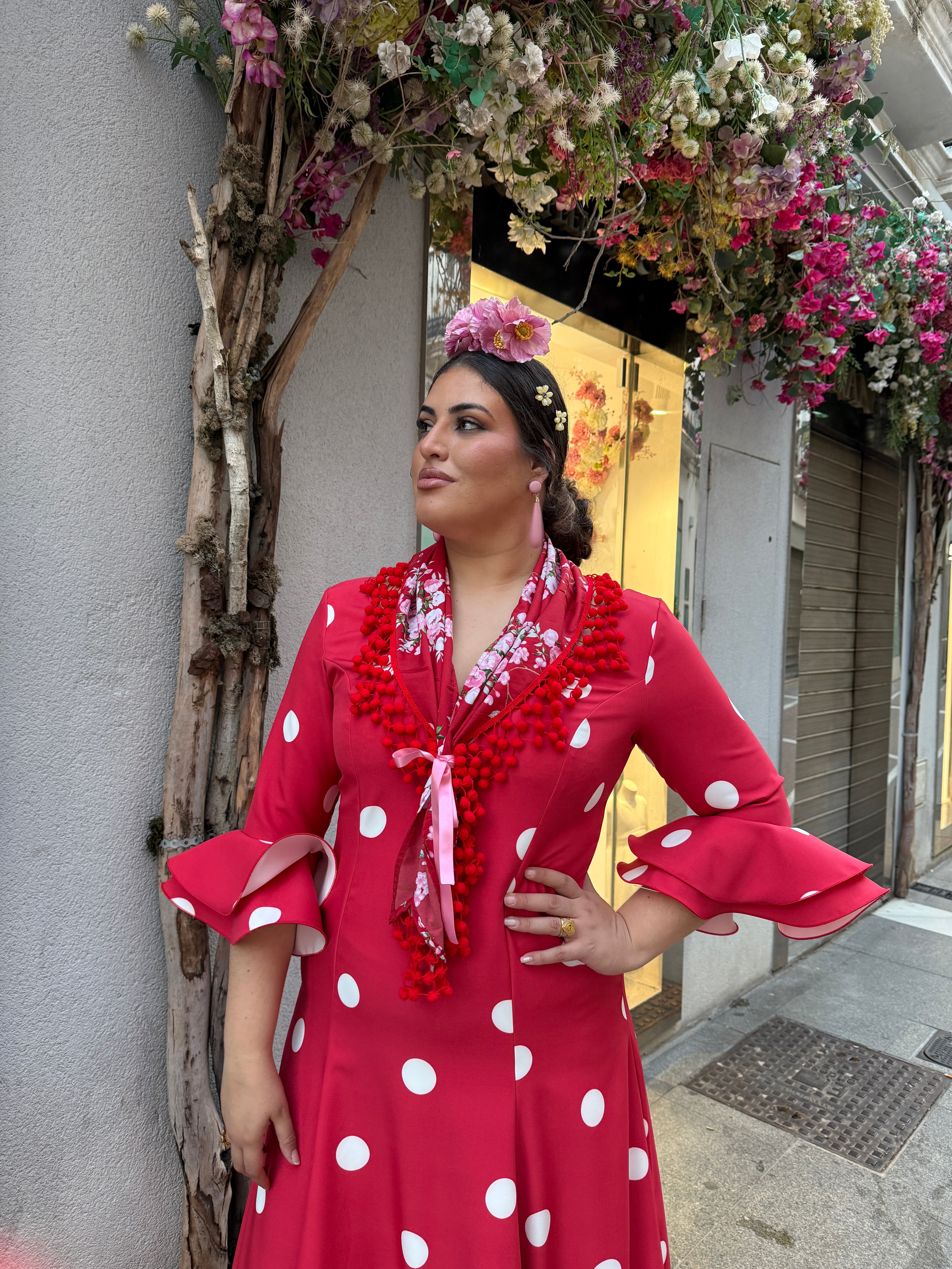 Bata jazmín roja | Curvy