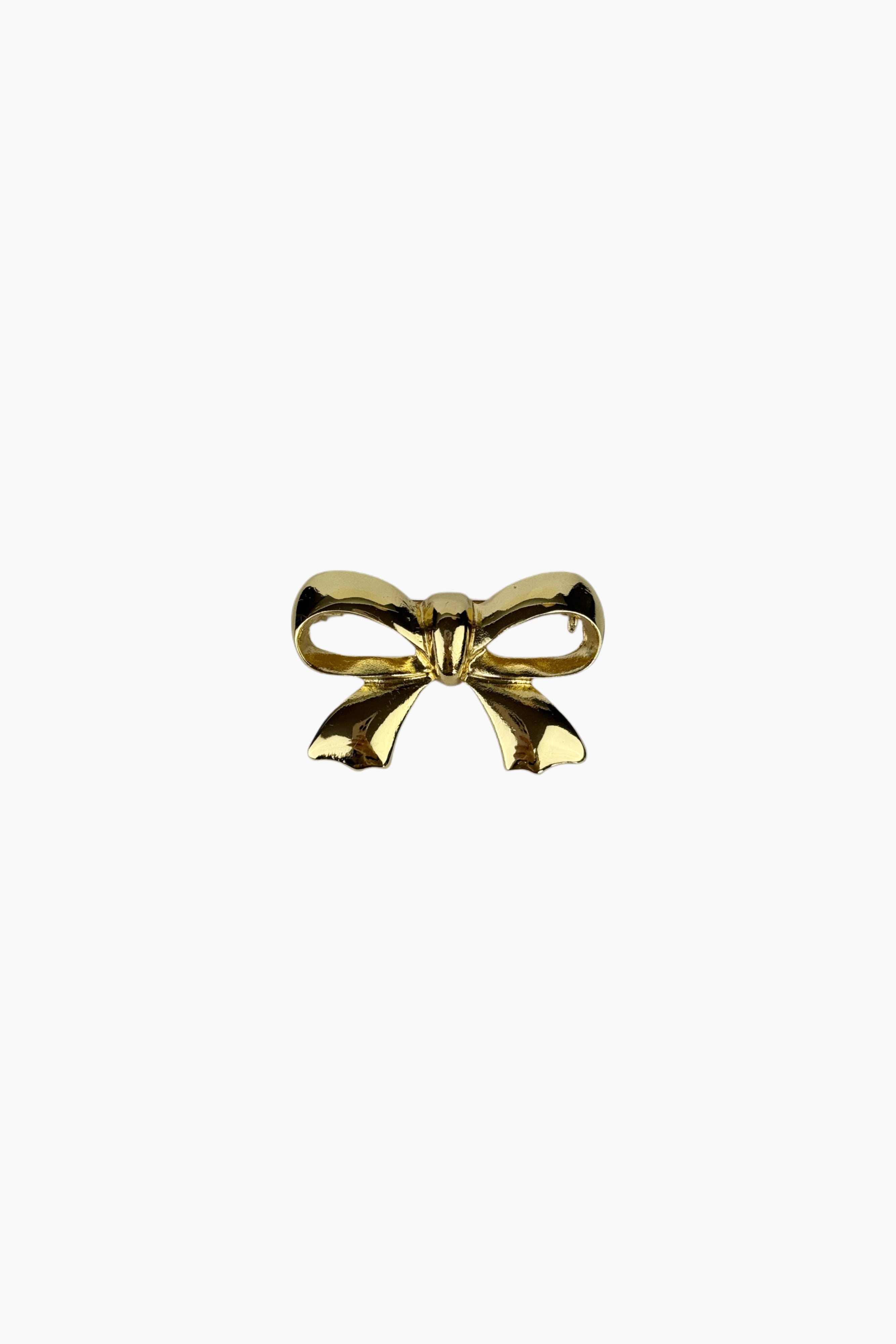 Broche Lazo dorado