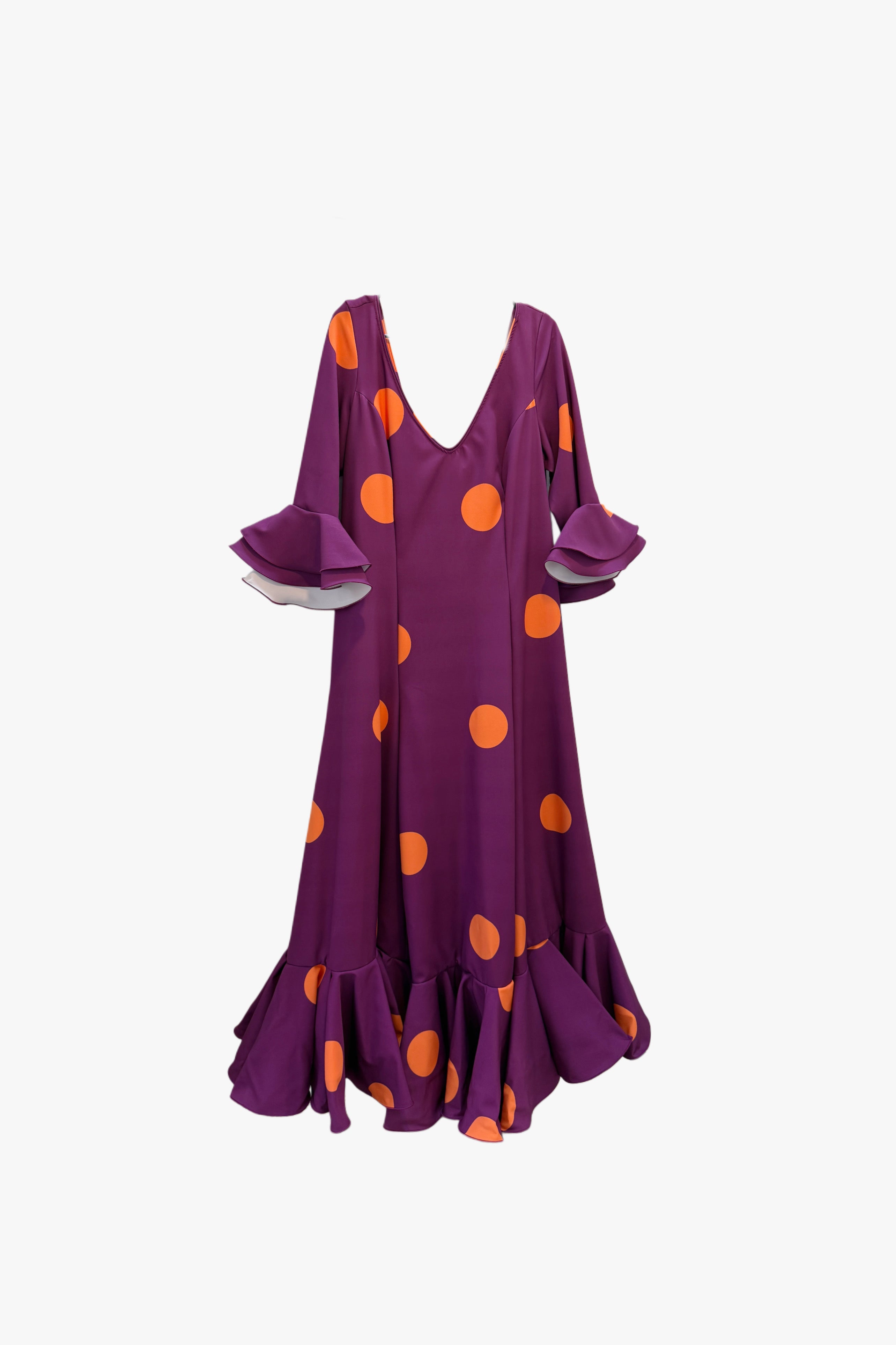Bata jazmín buganvilla lunar naranja | Curvy