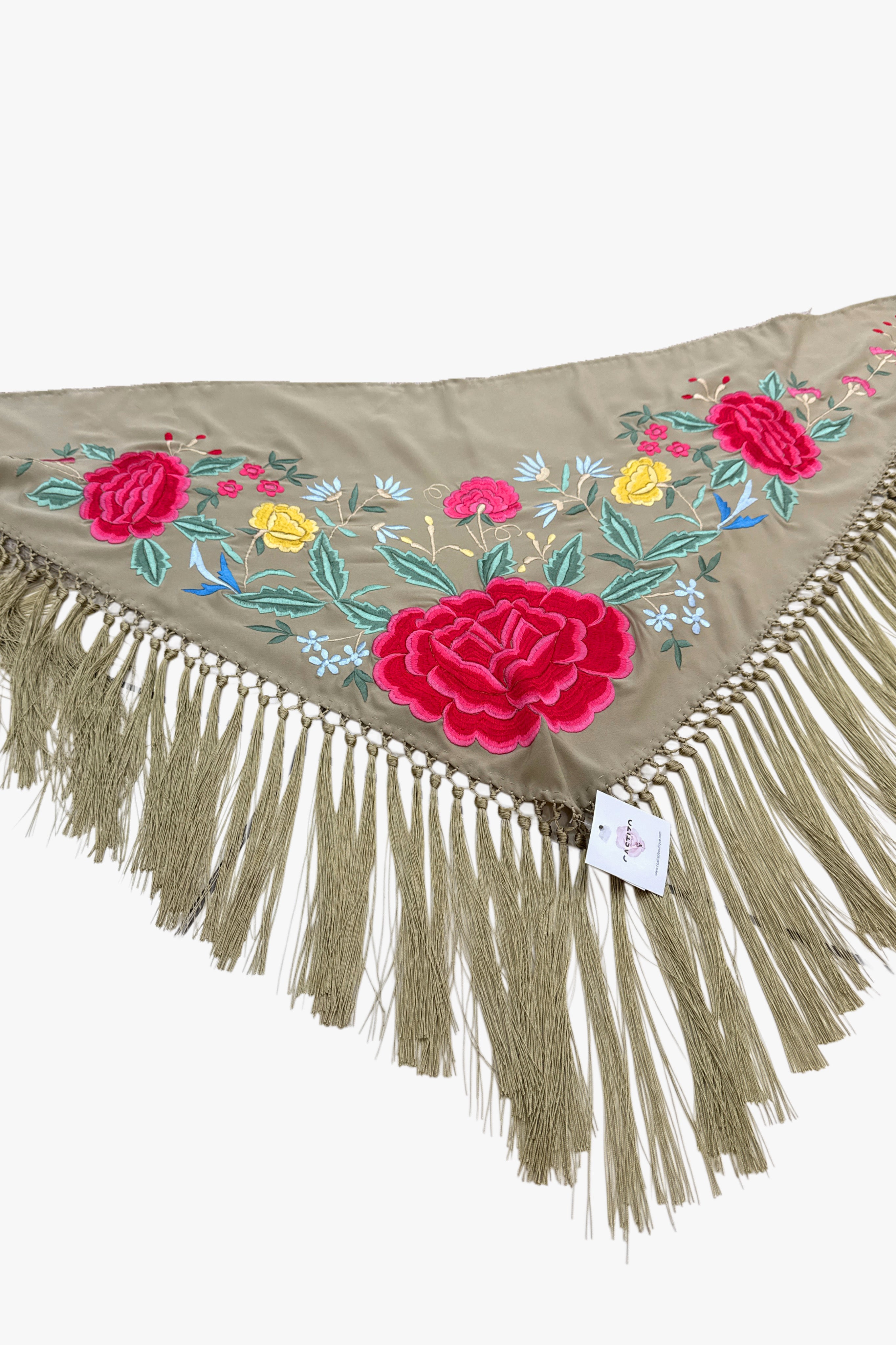 Mantoncillo Caqui/Fucsia | Peonía