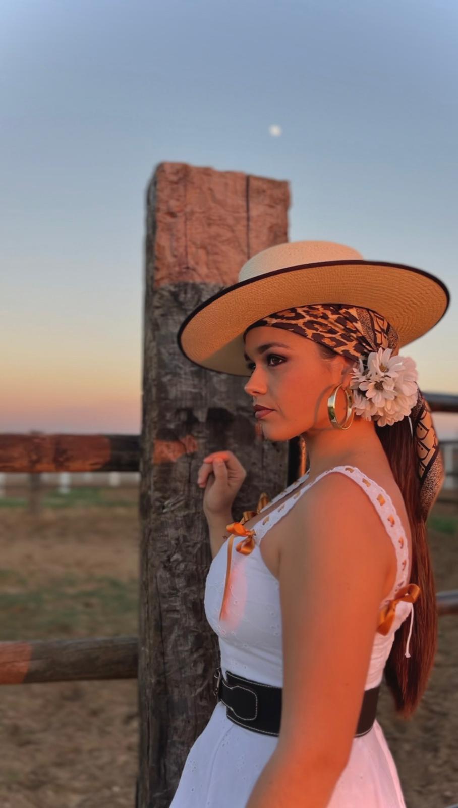 Sombrero Panamá natural unisex