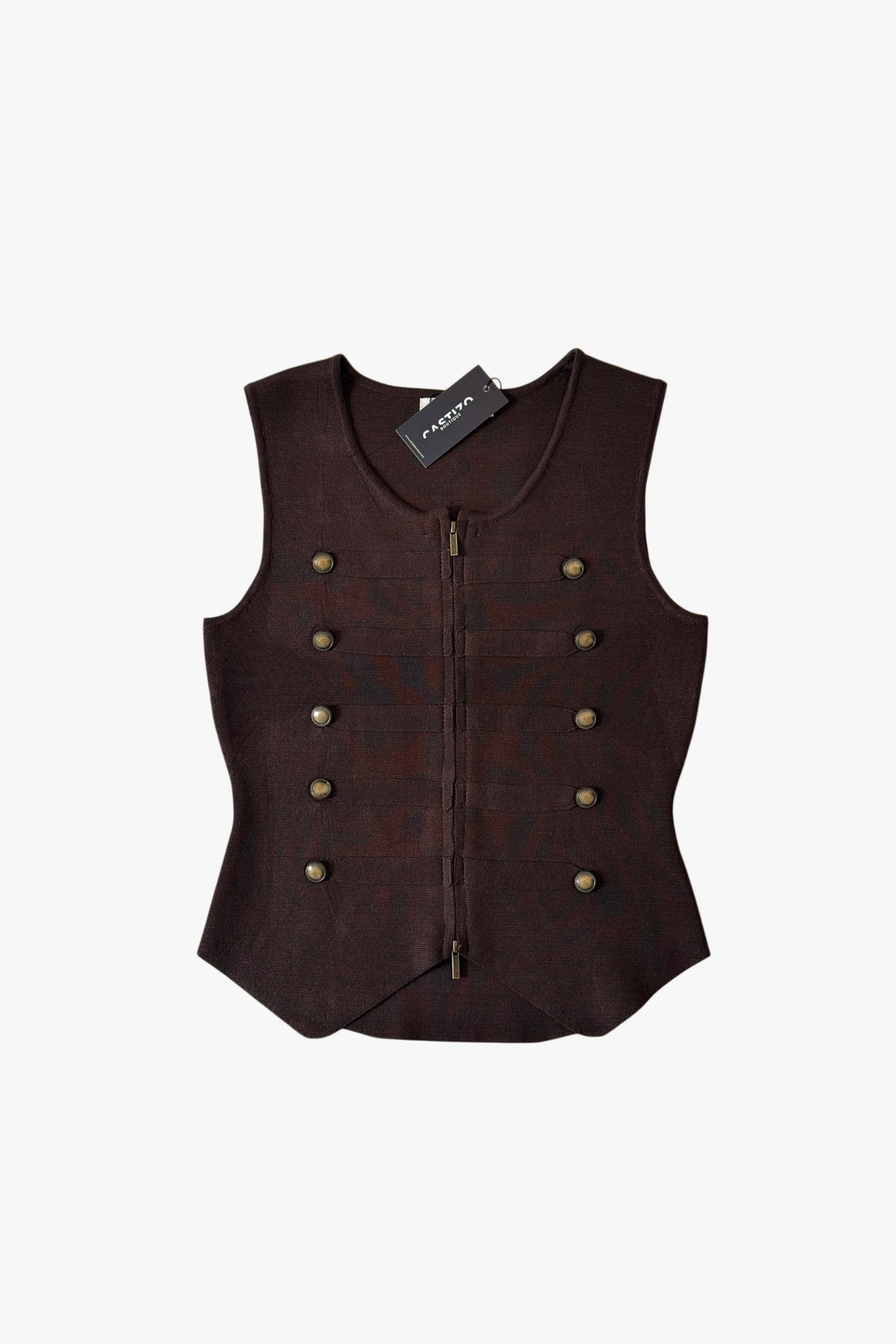 Chaleco Militar Botones