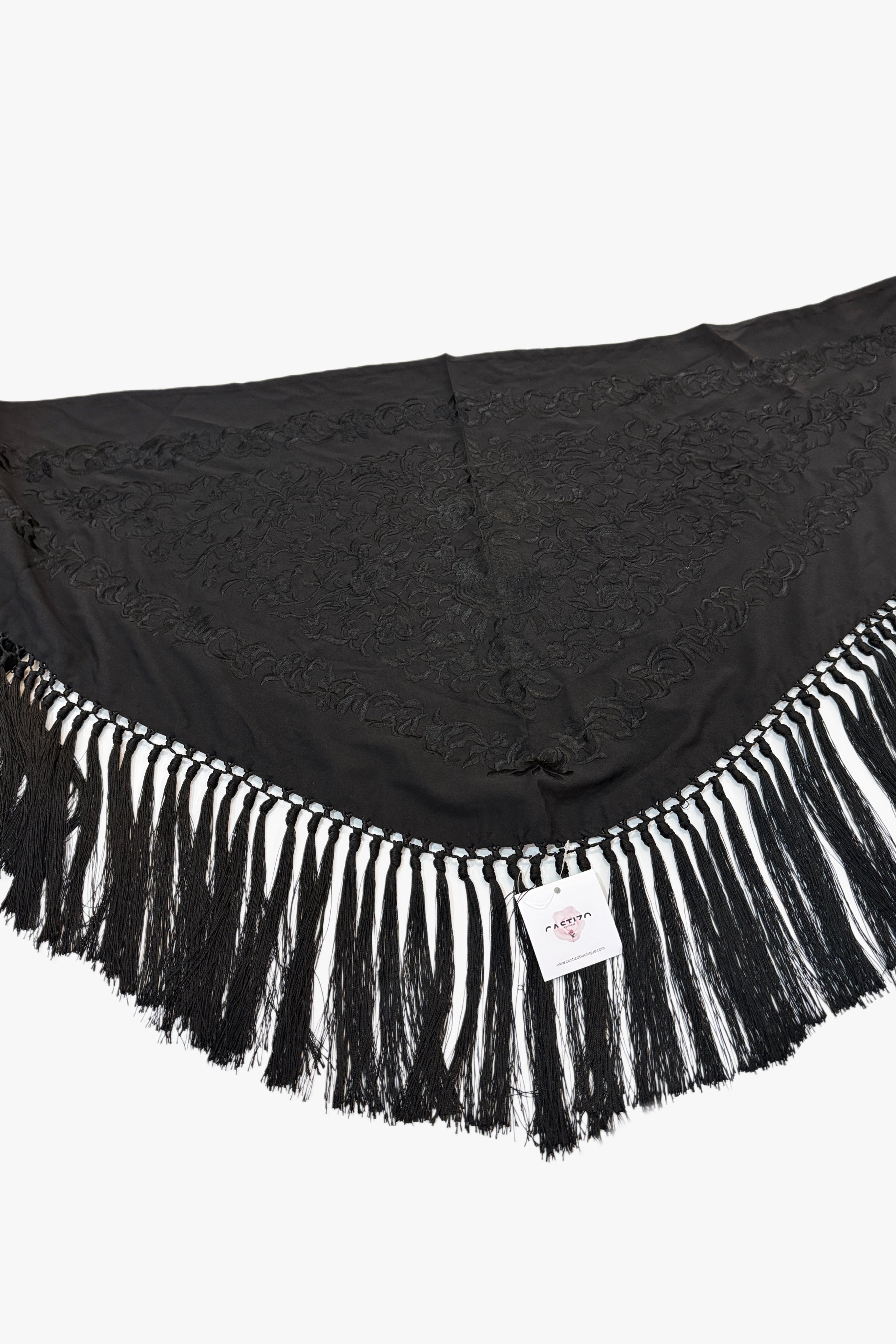 Mantoncillo negro | Monocolor