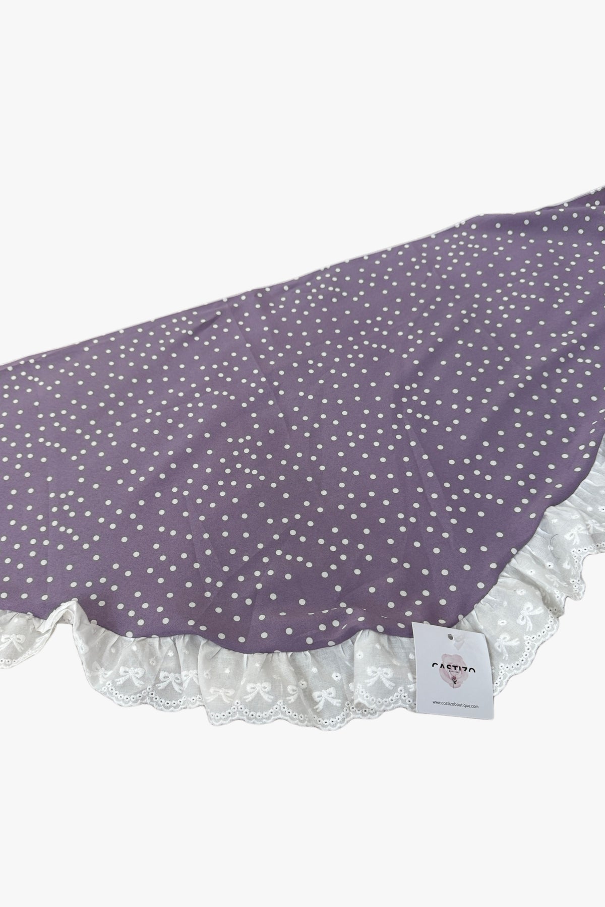 Pañoleta Morado Lunaritos