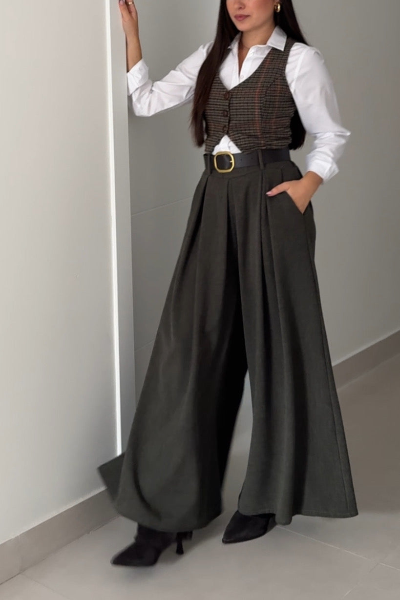 Pantalón Espiga Palazzo
