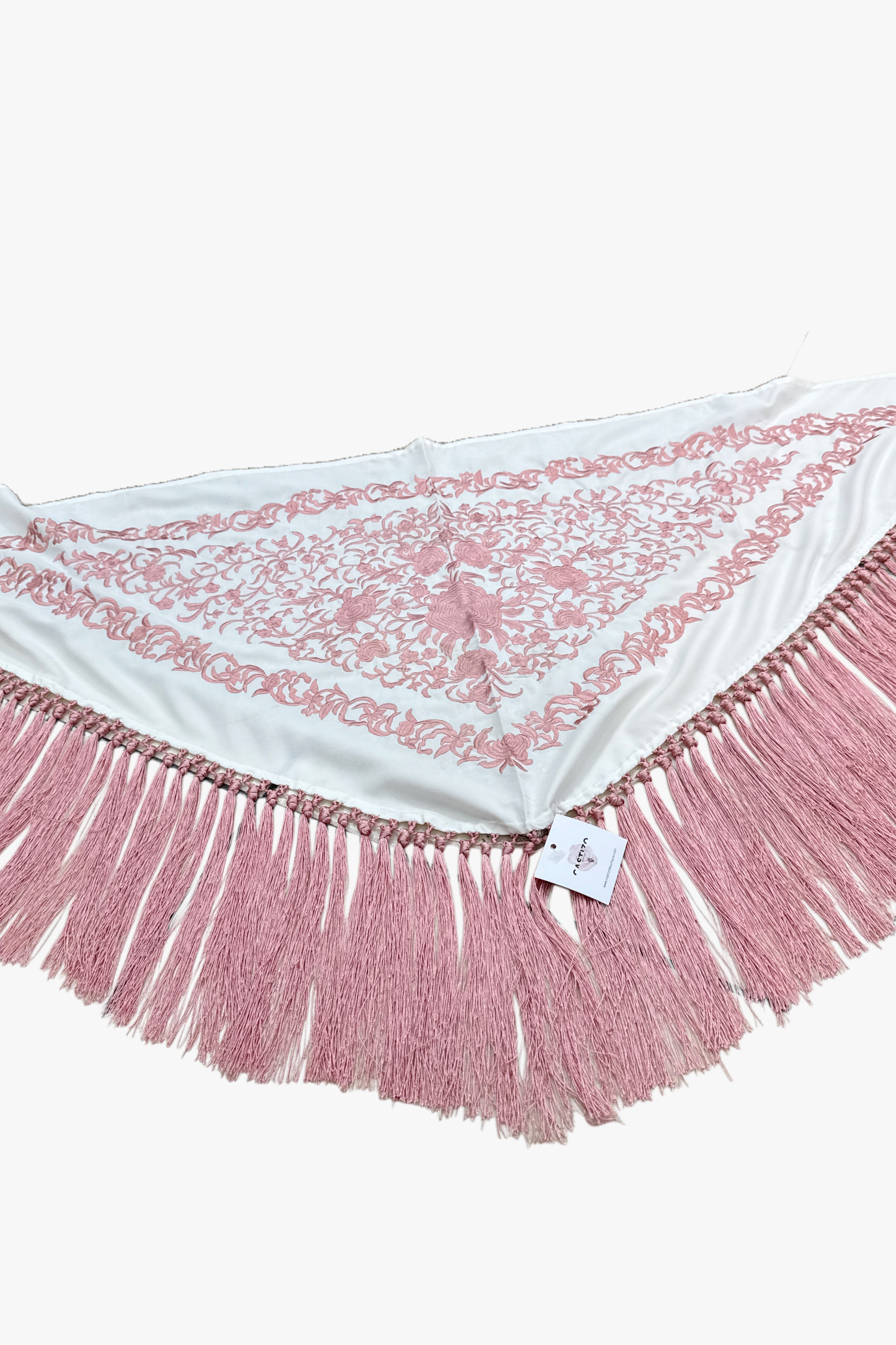 Mantoncillo Hueso/Rosa Empolvado | Dúo
