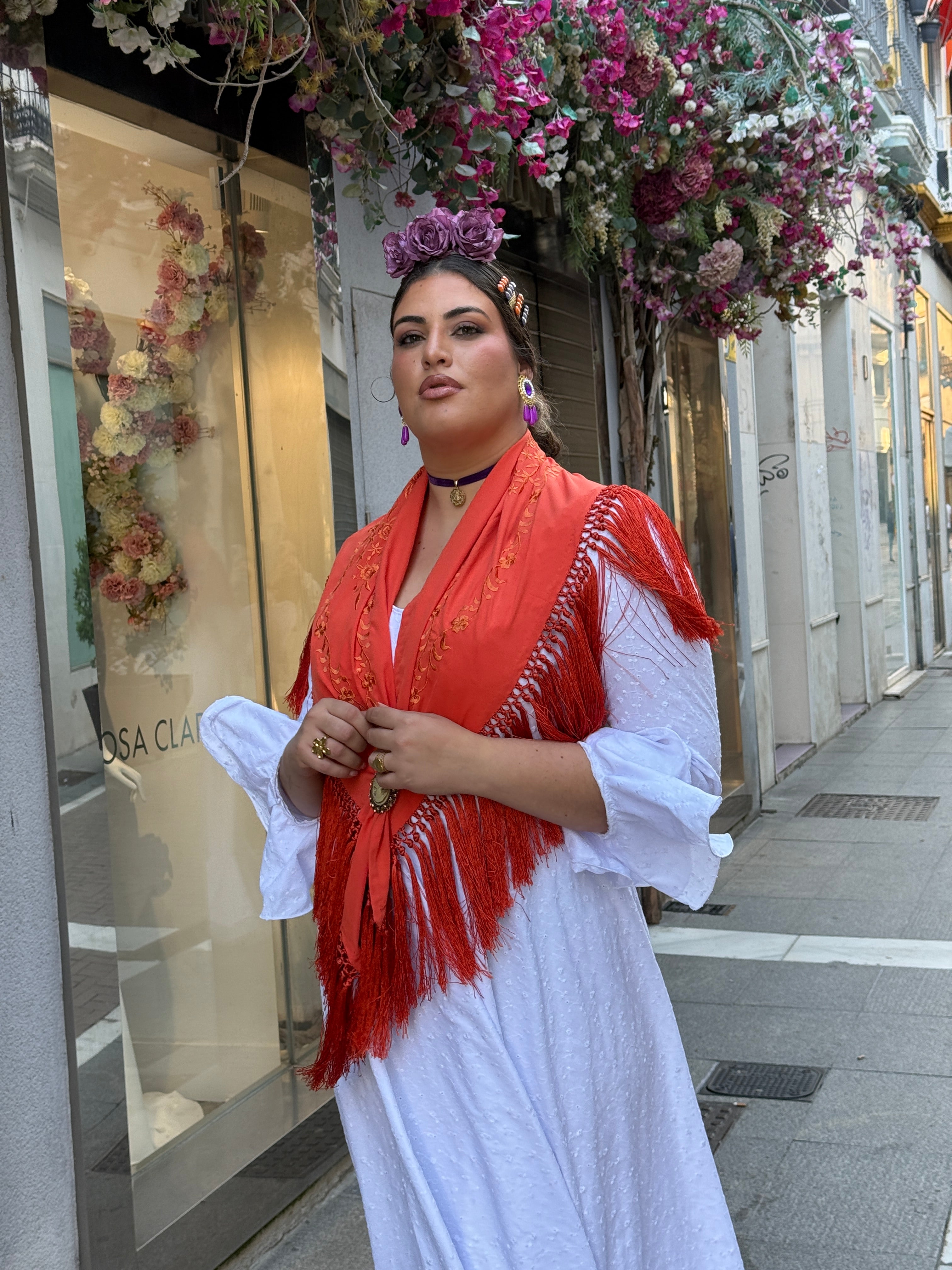 Bata amapola perforada | Curvy