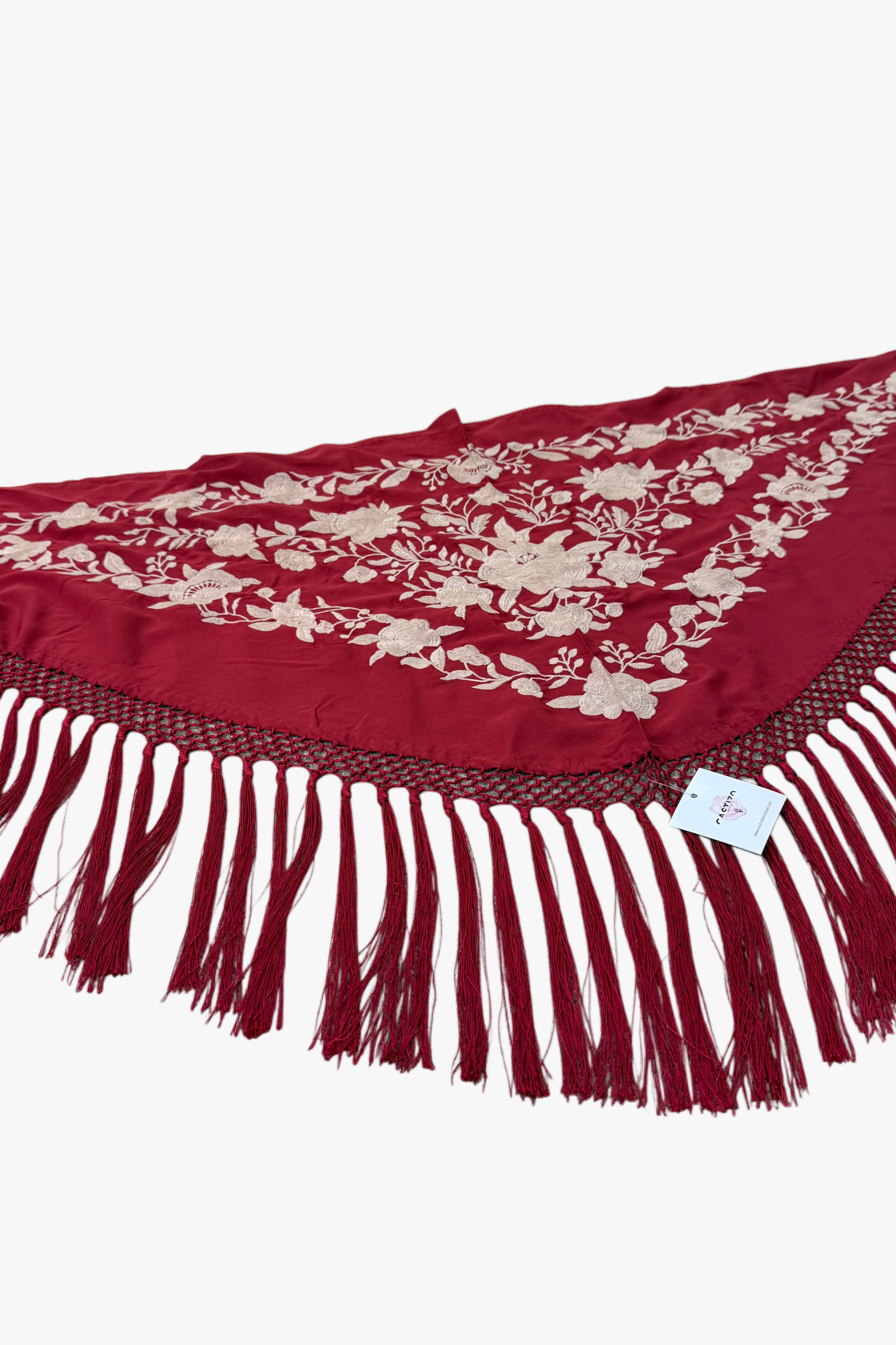 Mantón Tinto | Crema