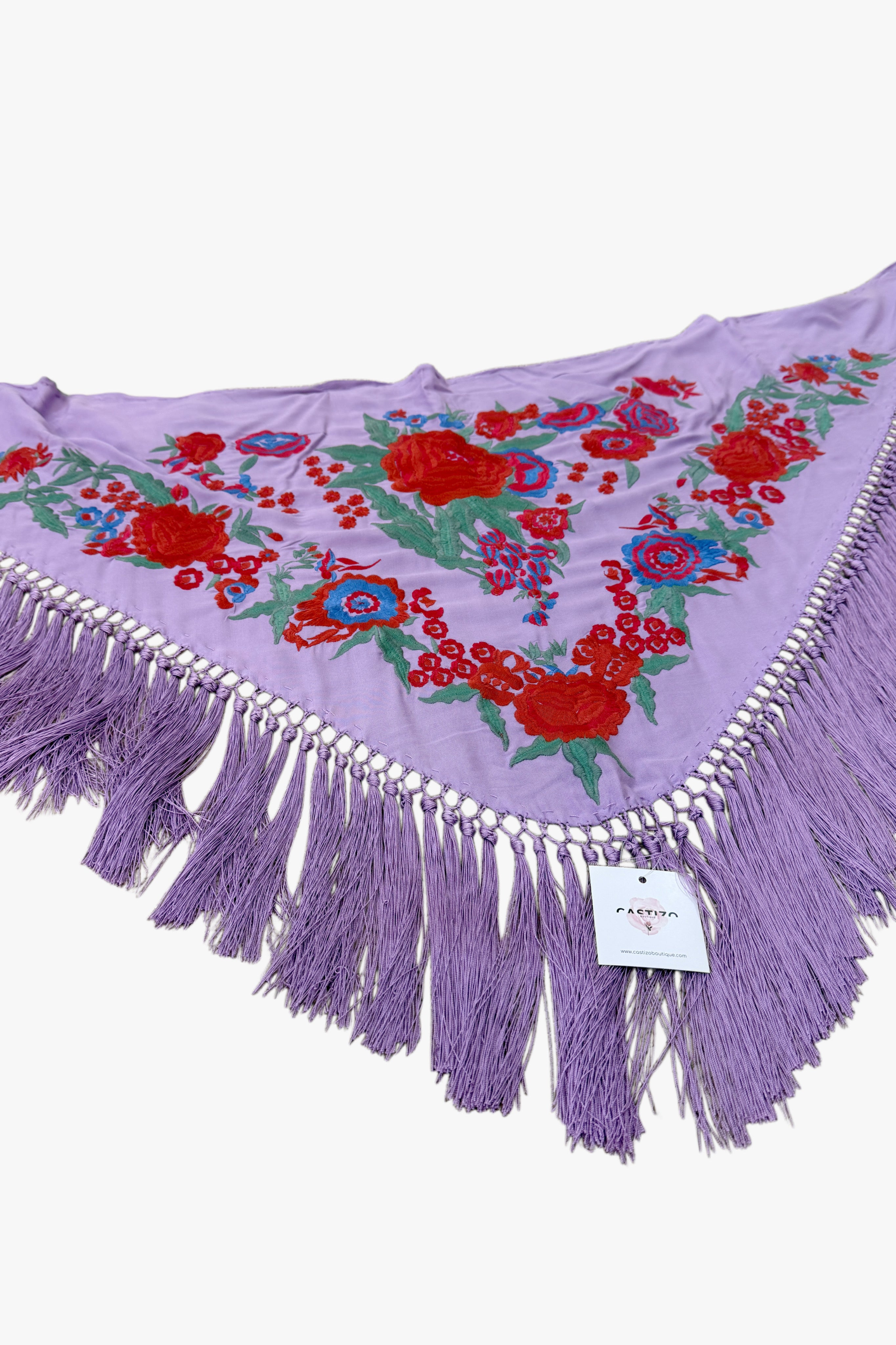 Mantón Malva | Peonía