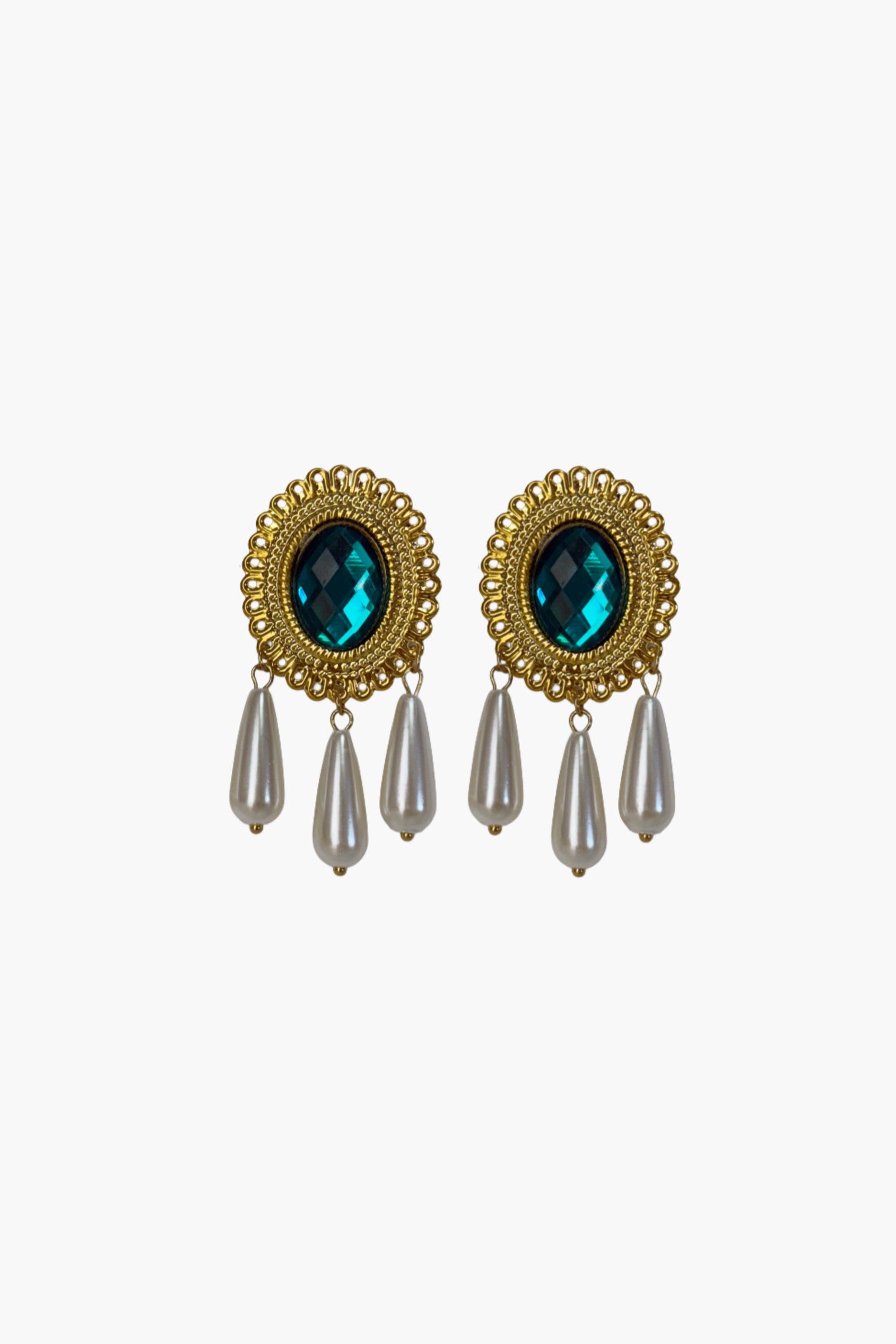 PENDIENTES LAGRIMITAS Y NÁCAR