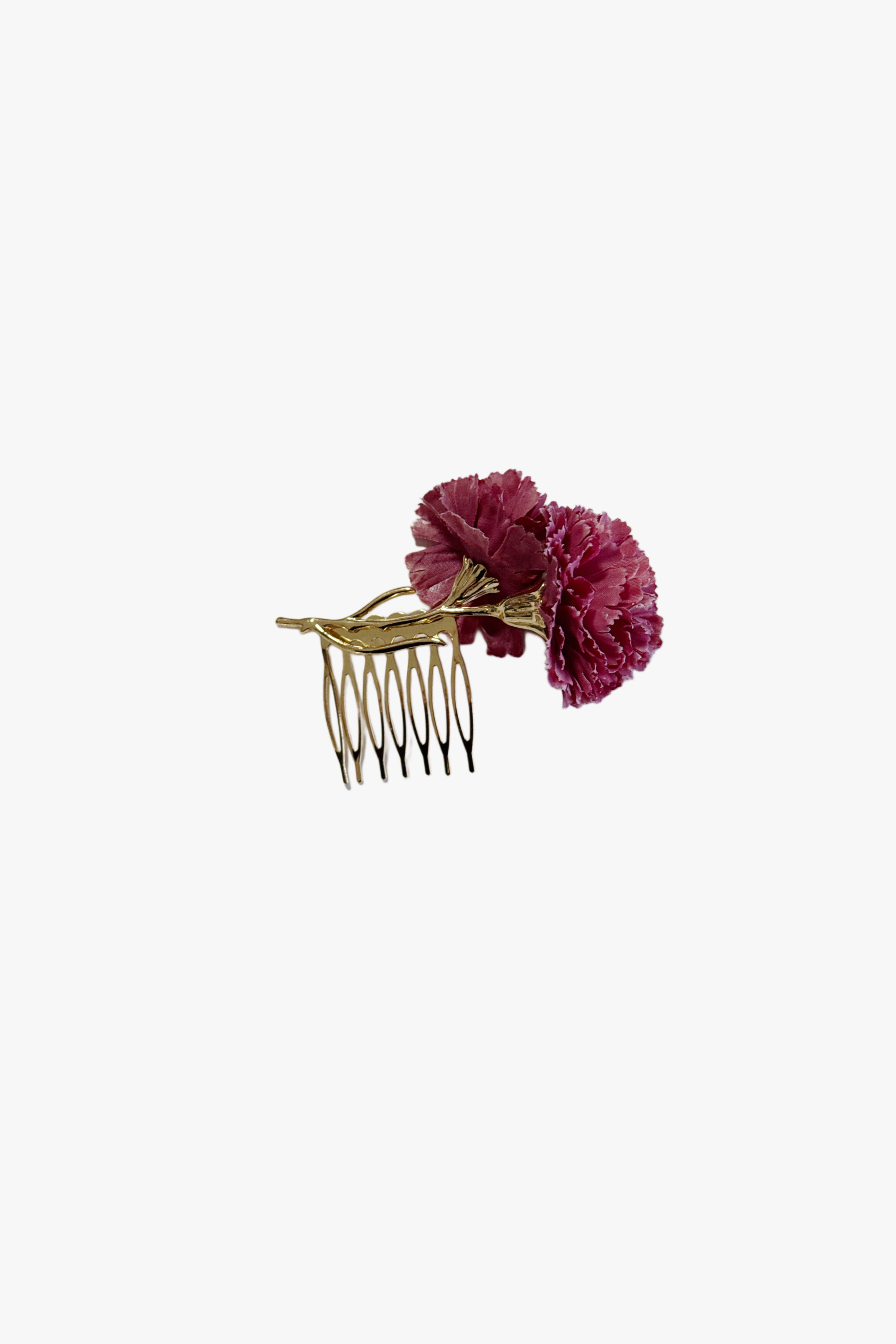 Peinecillo clavel tonos rosa