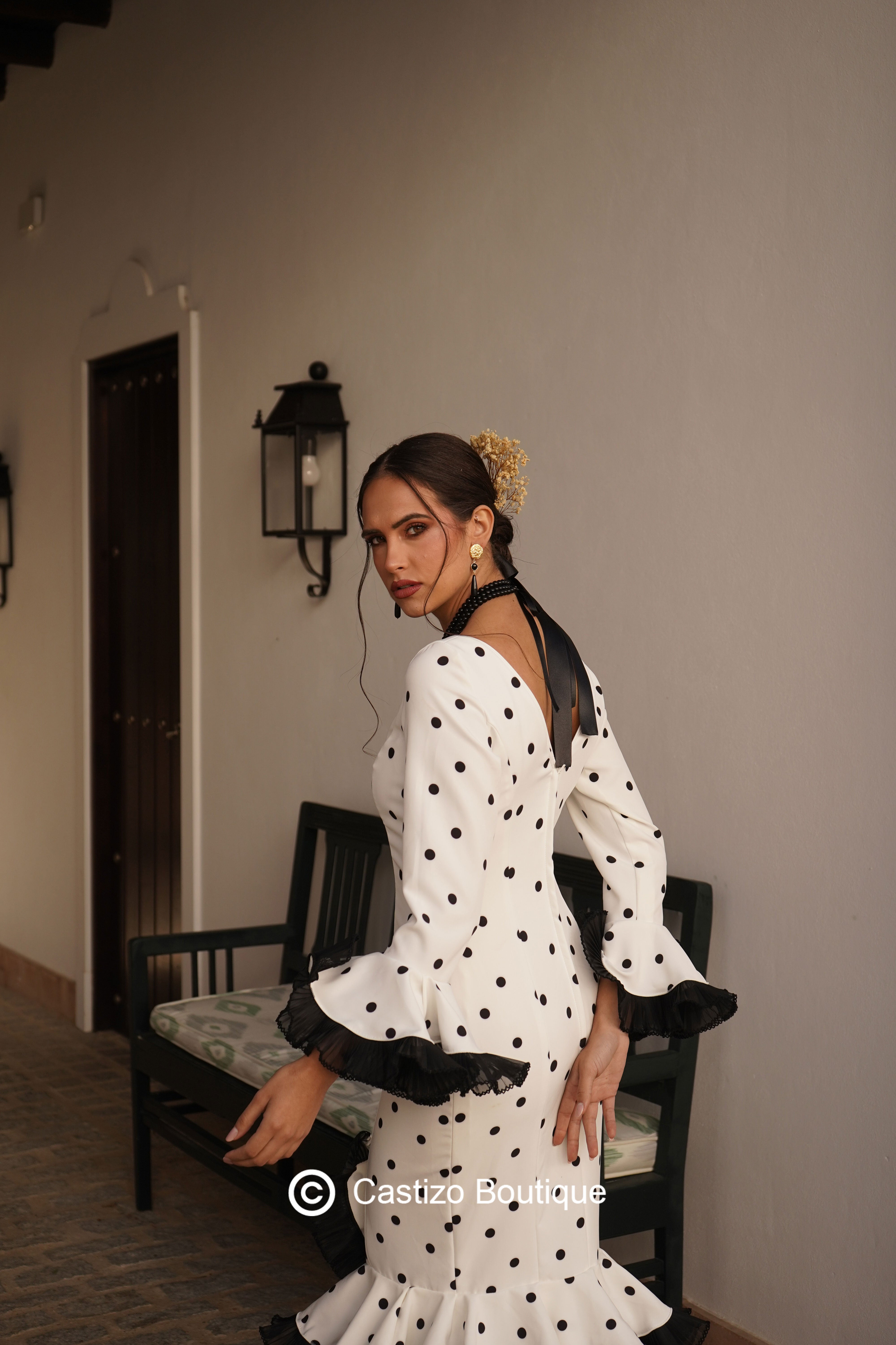 Traje Ágata | Blanco y negro