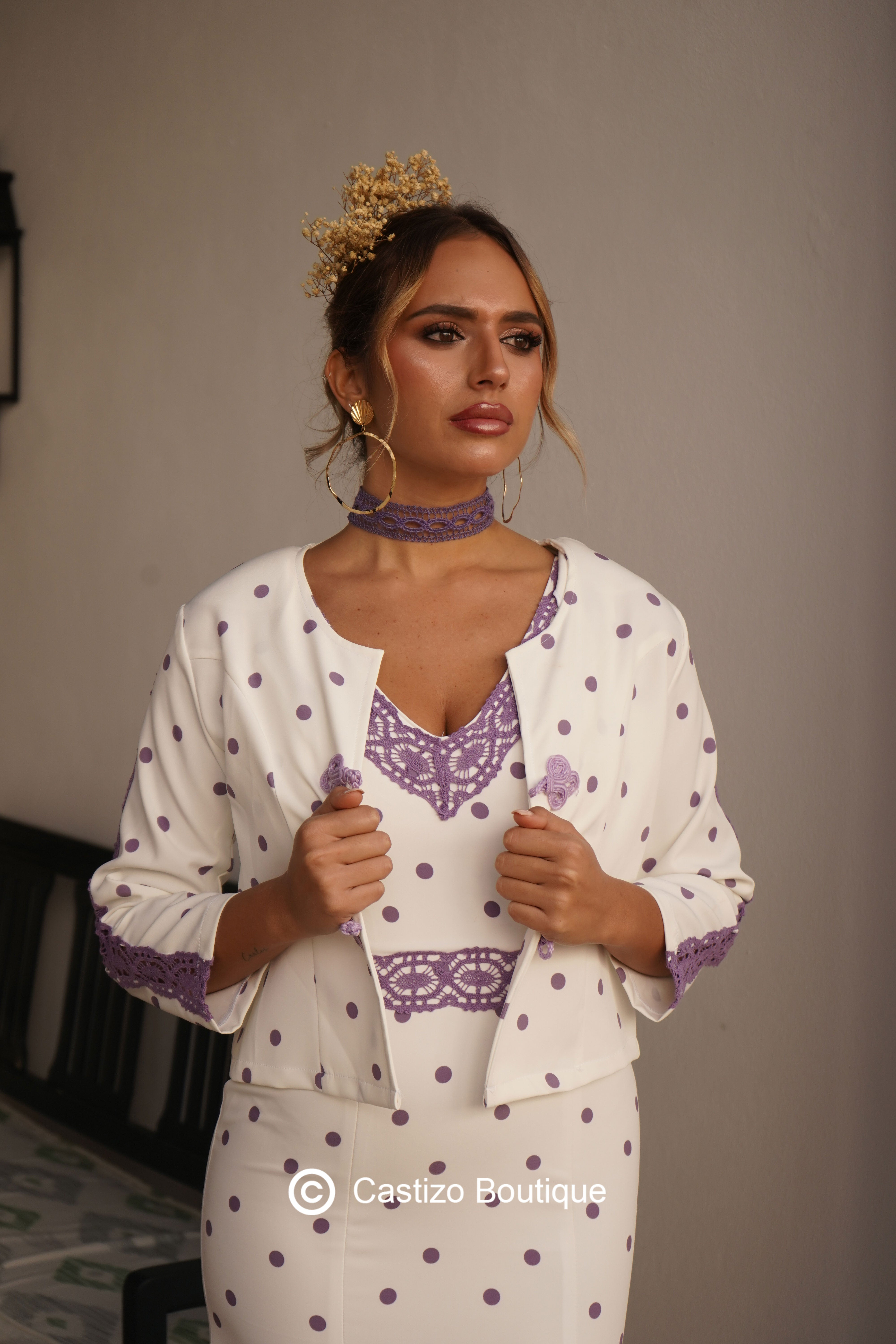 Chaquetilla Galatea | Malva