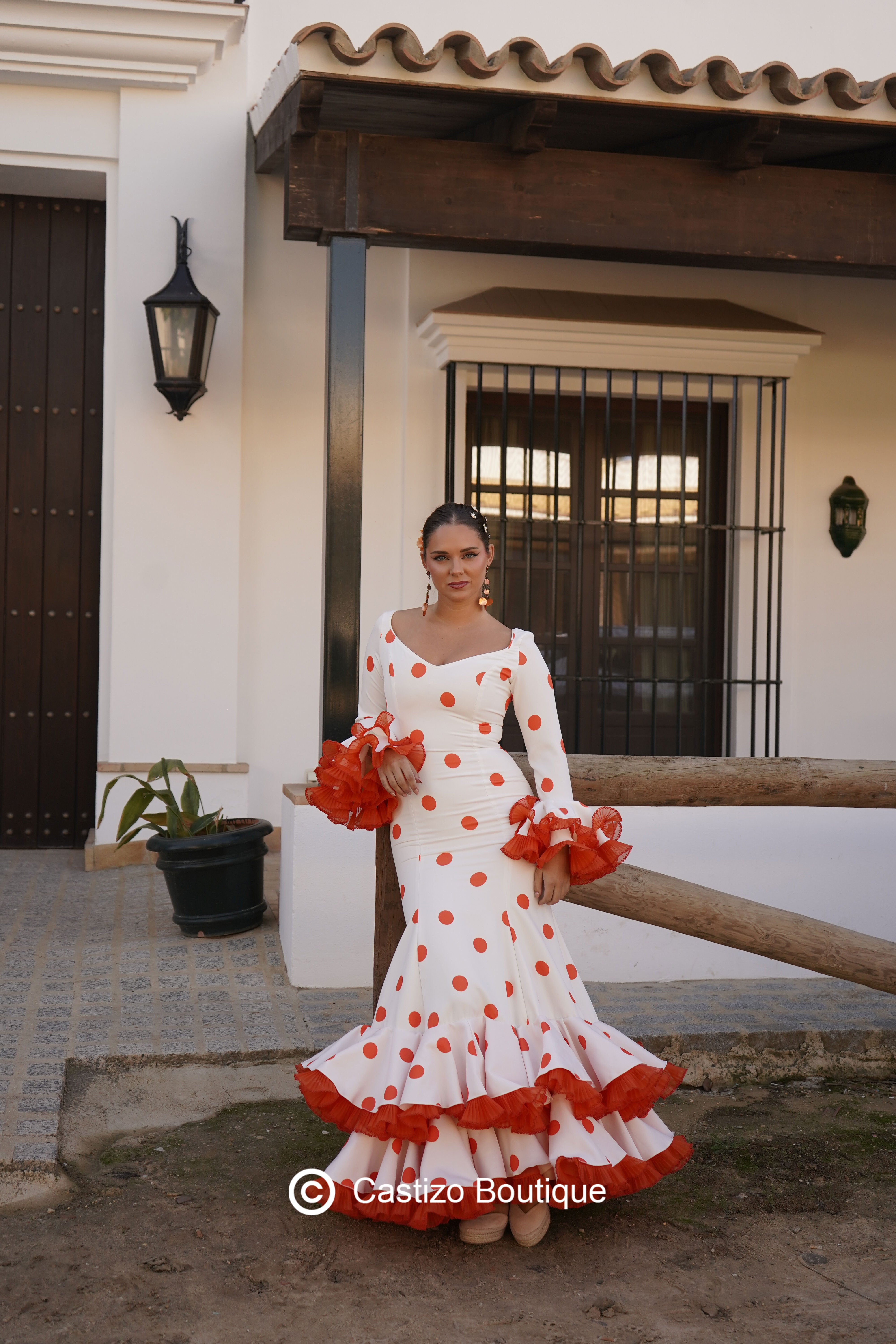 Traje Perla | Lunar naranja