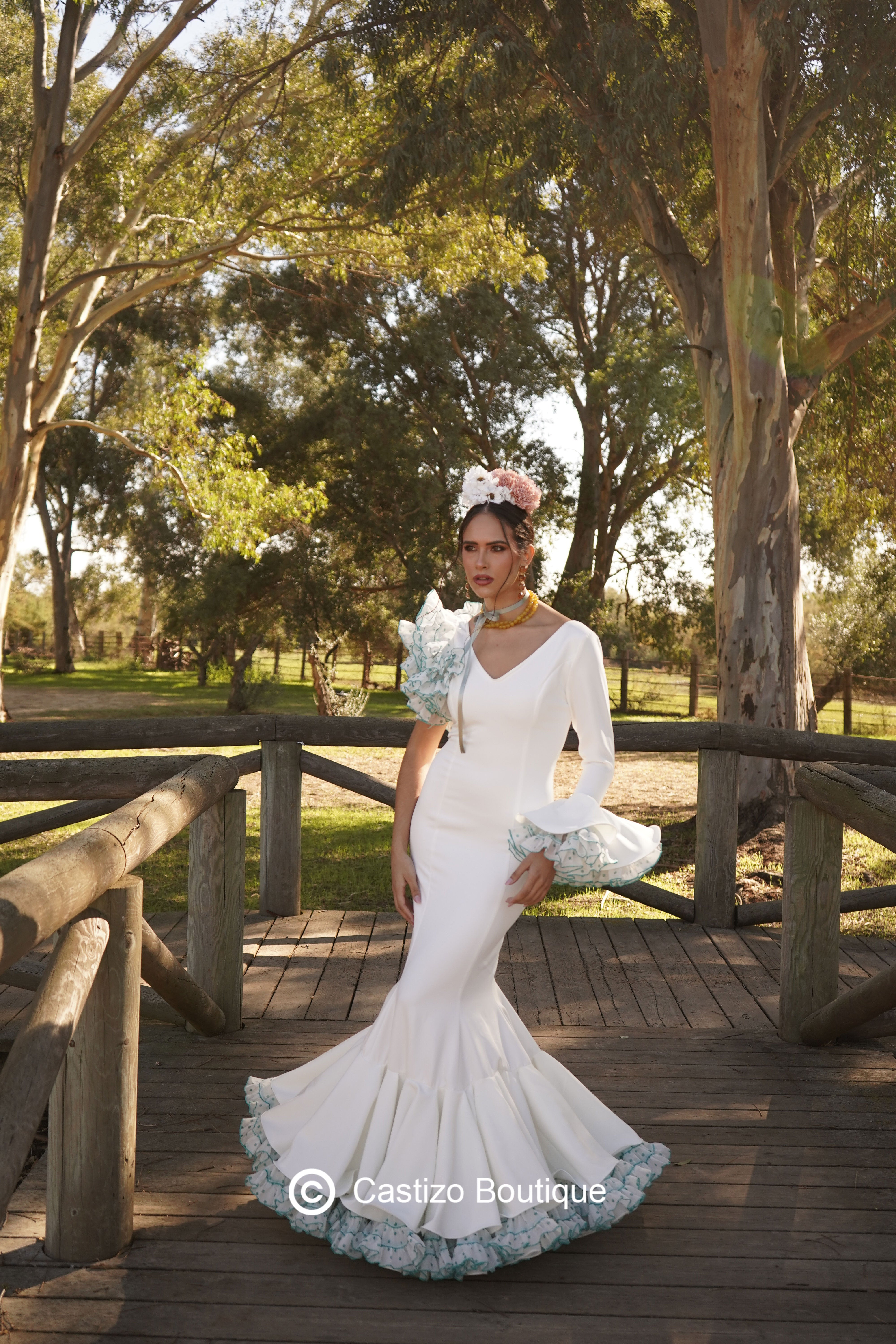 Traje Esmeralda | Crudo y verde