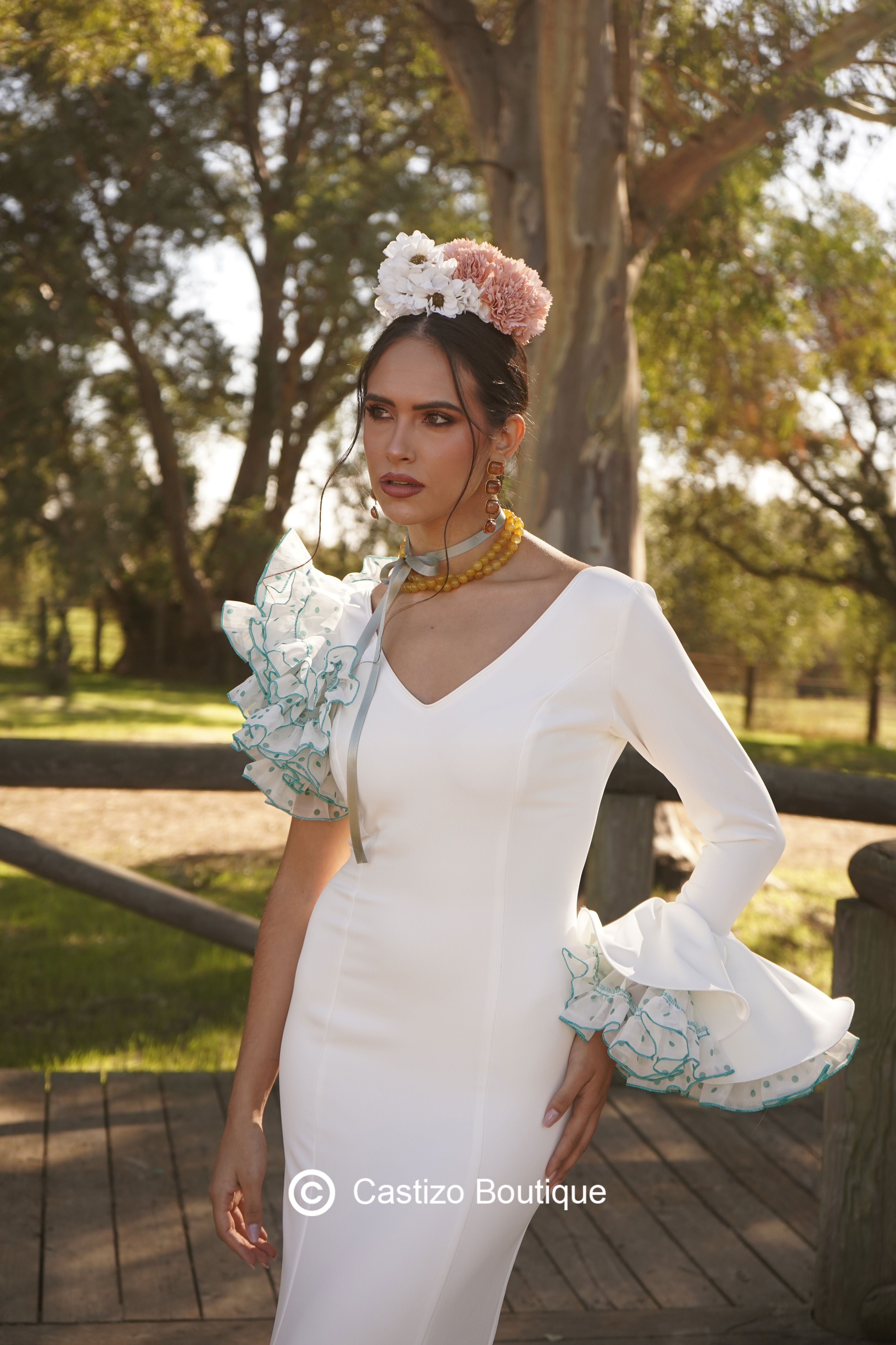 Traje Esmeralda | Crudo y verde