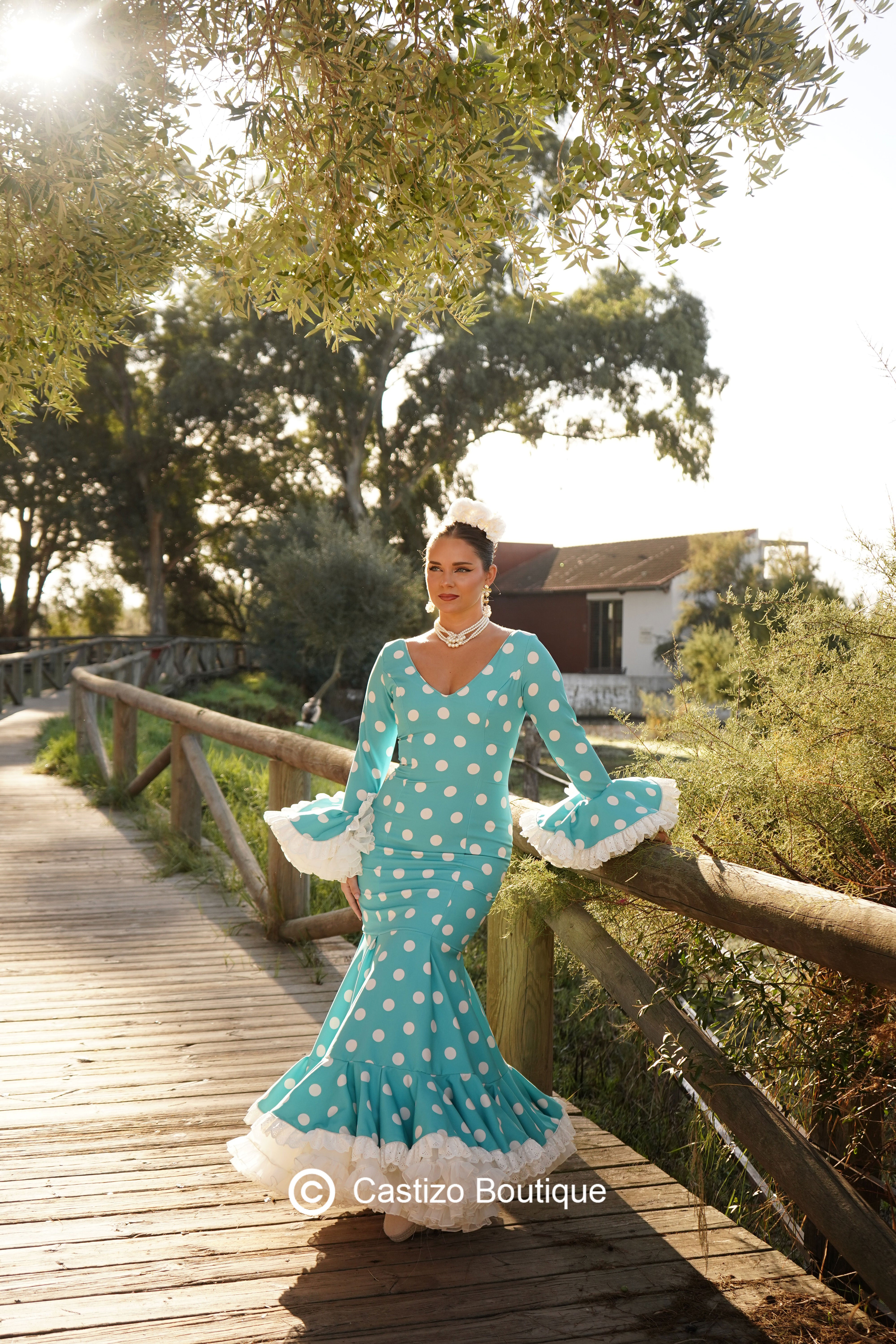 Traje Iris | Verde agua